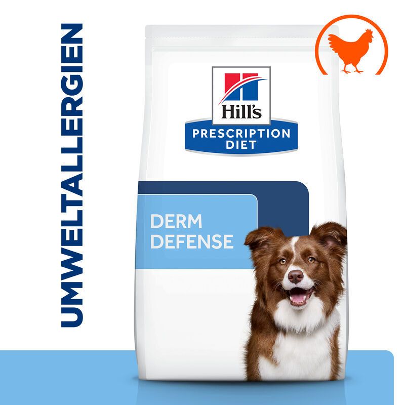 Hill's Prescription Diet Derm Defense Hundefutter mit Huhn