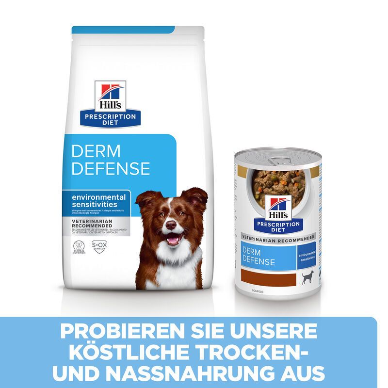 Hill's Prescription Diet Derm Defense Hundefutter mit Huhn