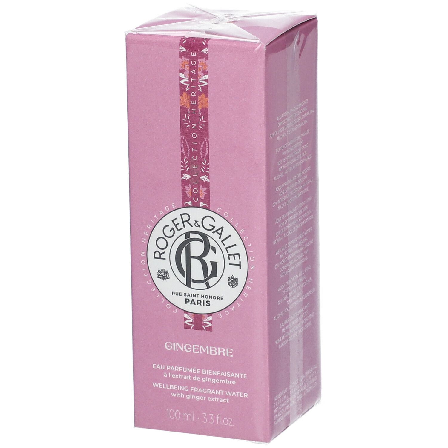 Roger & Gallet Wohltuendes Eau Parfumée GINGEMBRE