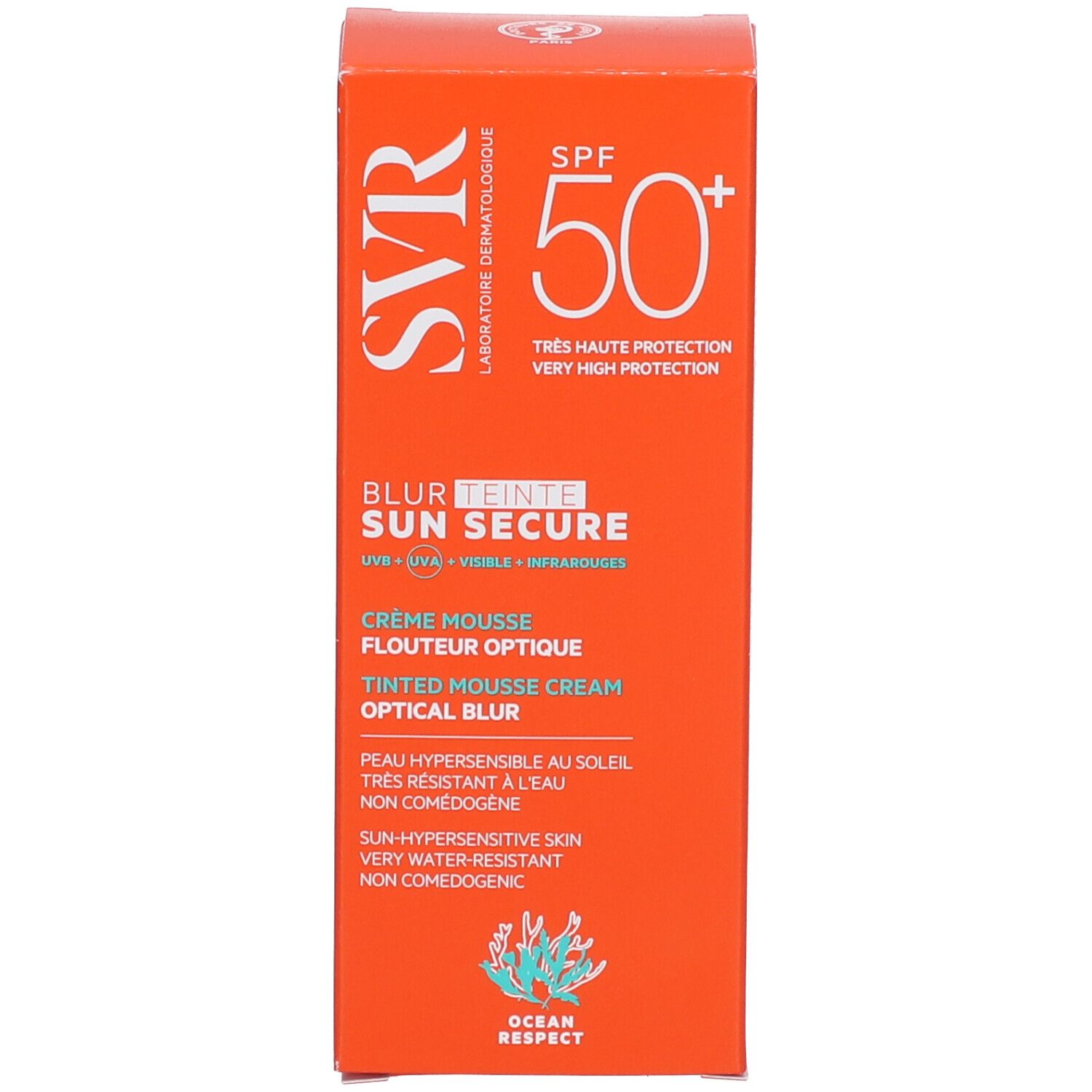 SVR Sun Secure Tinted Sun Cream Mousse SPF50+