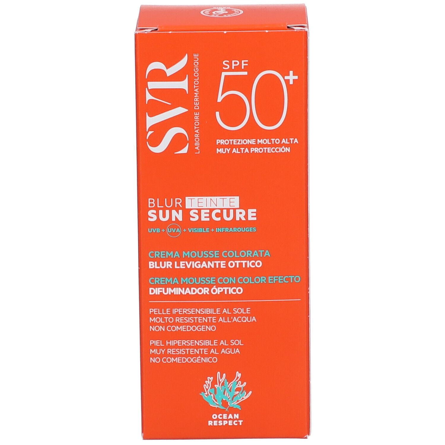 SVR Sun Secure Tinted Sun Cream Mousse SPF50+