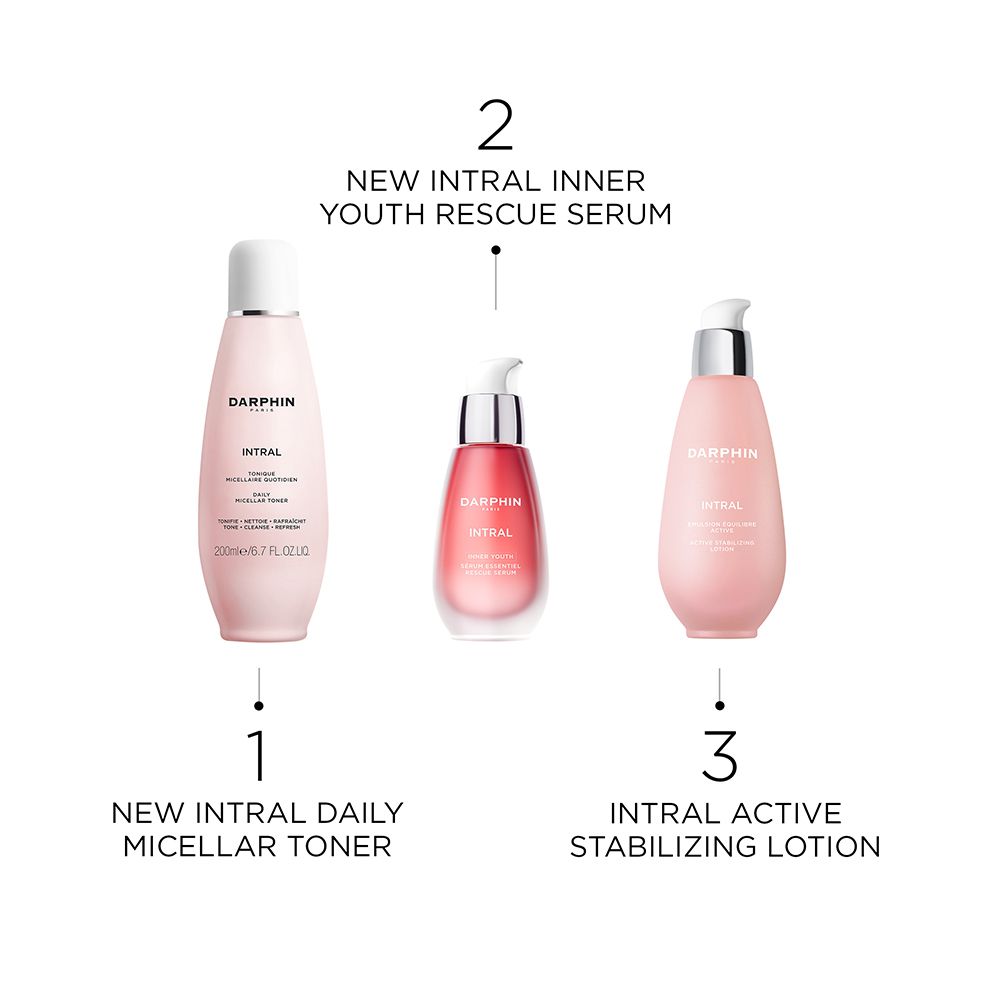 DARPHIN Intral Inner Youth Rescue Serum Feuchtigkeitspflege gegen Rötungen für empfindliche & trockene Haut