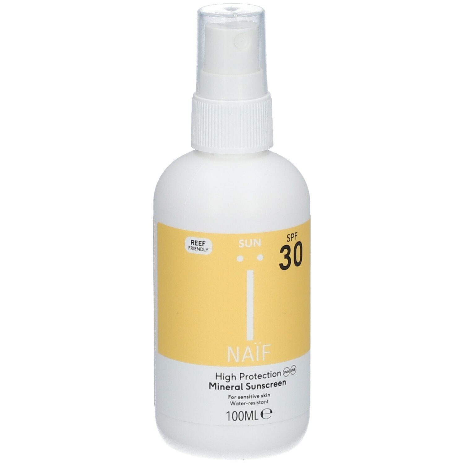 NAÏF Sun Mineralischer Sonnenschutz Spray solaire SPF30