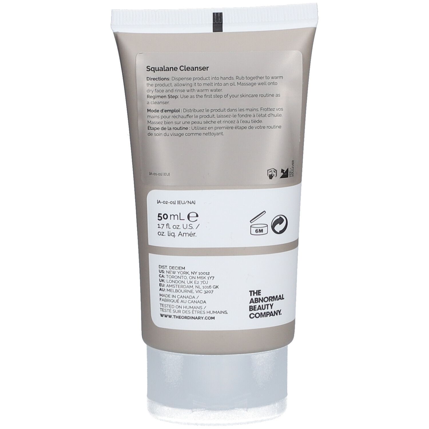 The Ordinary Squalane Cleanser