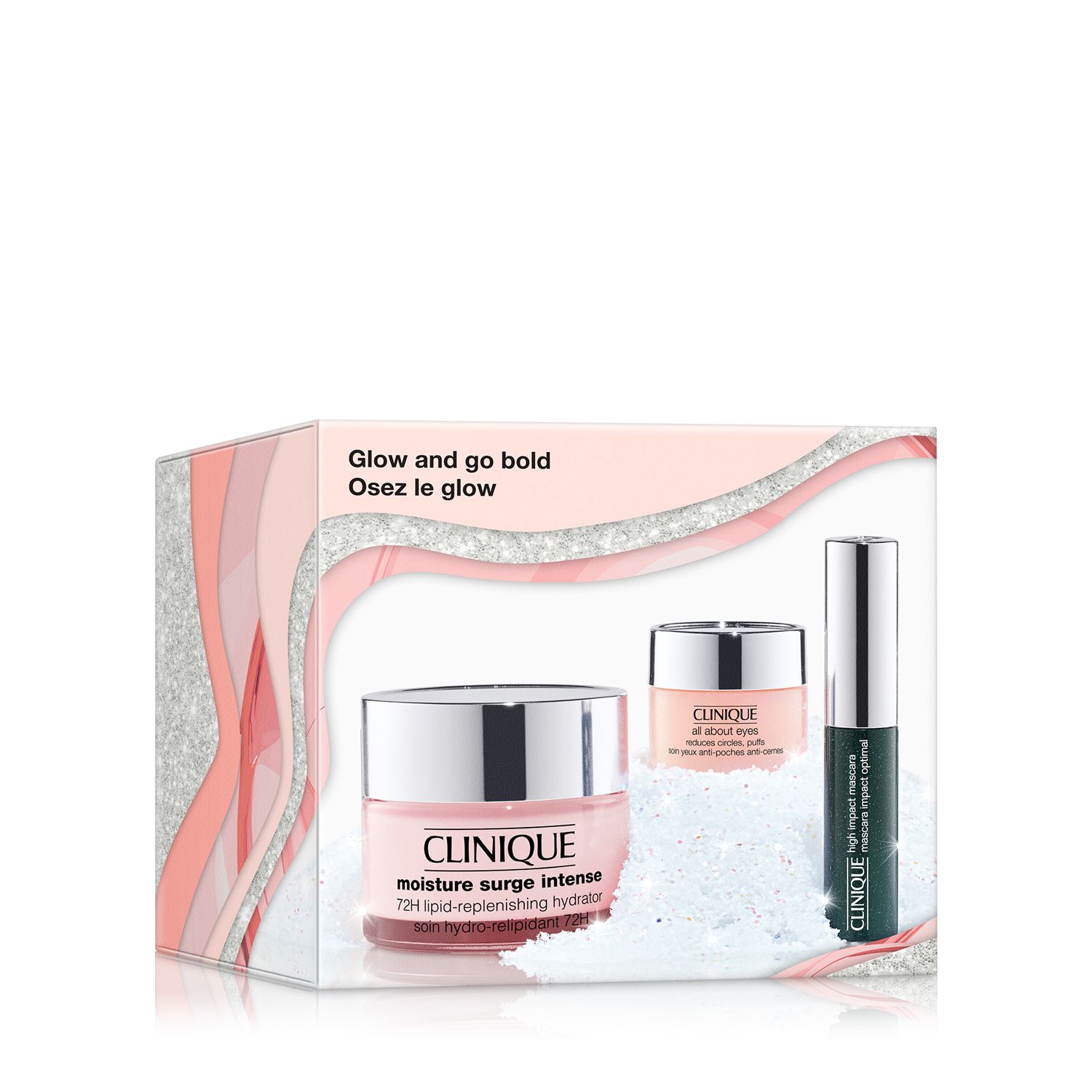 CLINIQUE Glow and Go Bold Beauty-Geschenkset