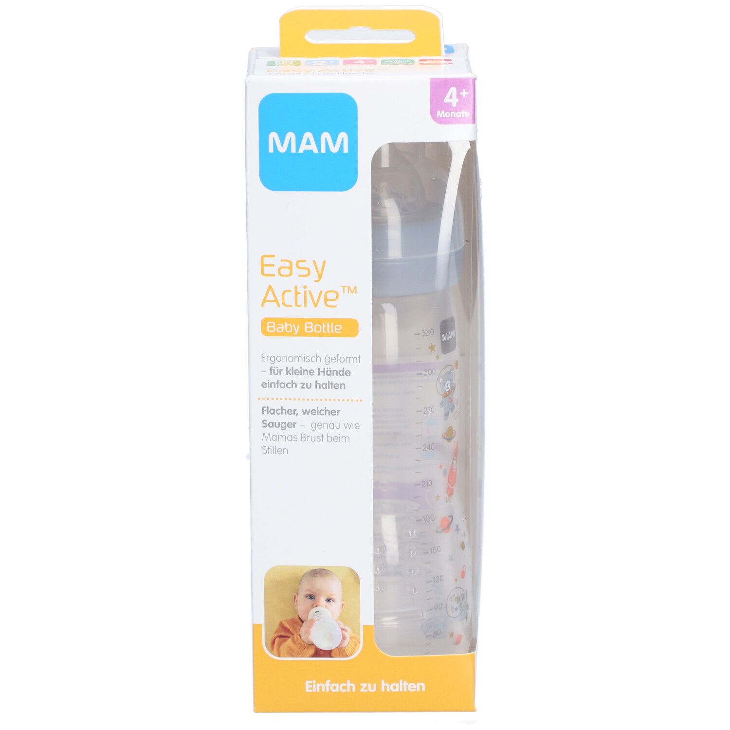 MAM Easy Active™ Zuigfles Unisex 4 Maanden+