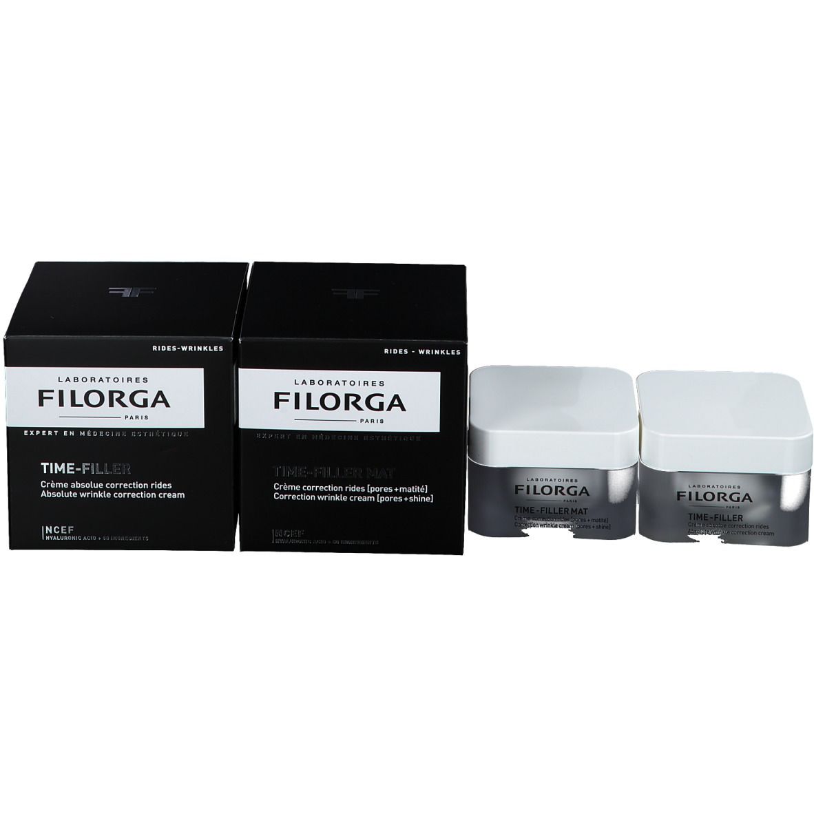 Filorga Time-Filler Pack Mat Ergänzende Pflege + Absolute Korrektur Falten