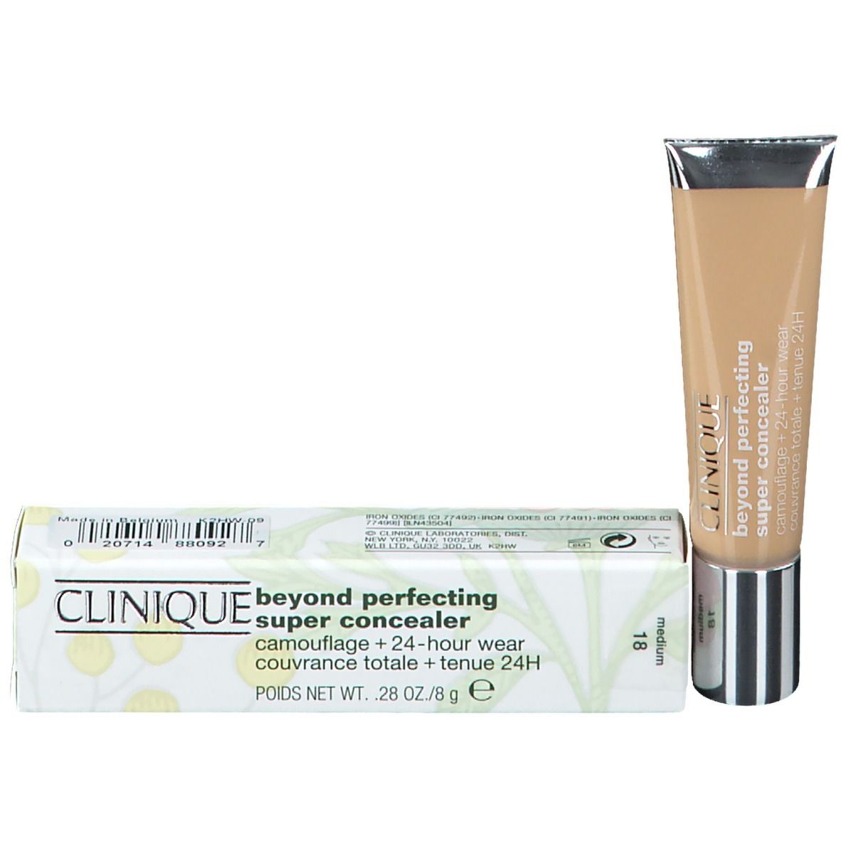 CLINIQUE Perfecting™ Super Concealer Camouflage + 24-hour wear 18 Medium