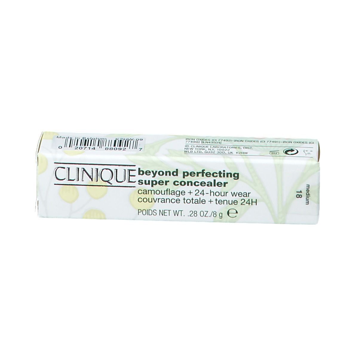 CLINIQUE Perfecting™ Super Concealer Camouflage + 24-hour wear 18 Medium