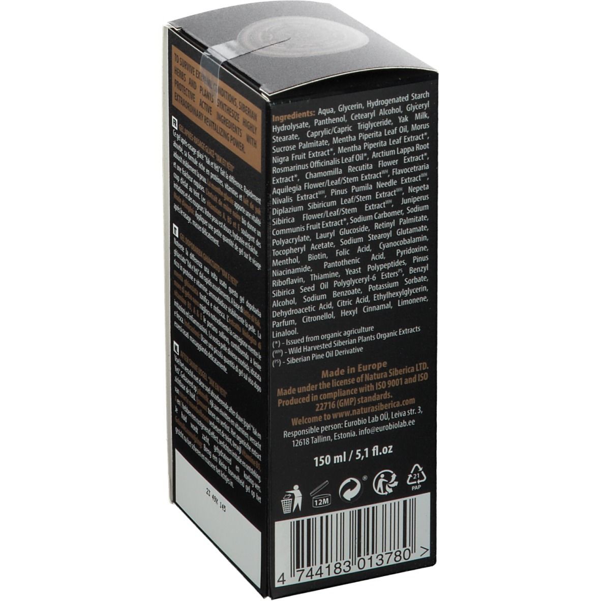 Natura Siberica Yak & Yeti Icy After Shave Gel