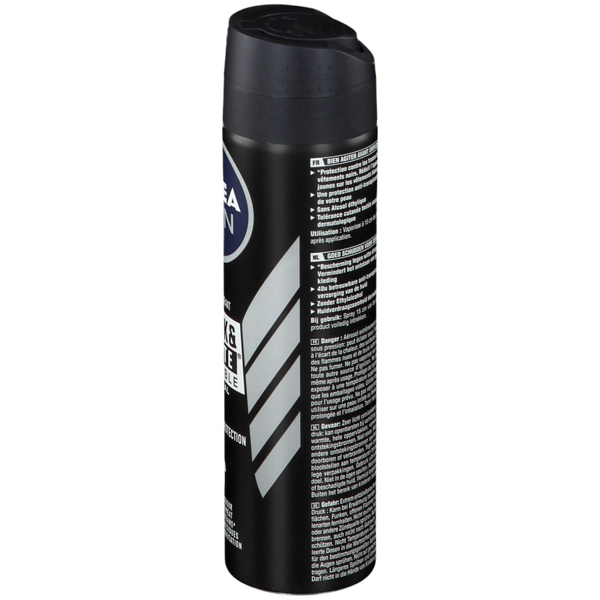 NIVEA® MEN Deodorant  Invisible Black & White Spray