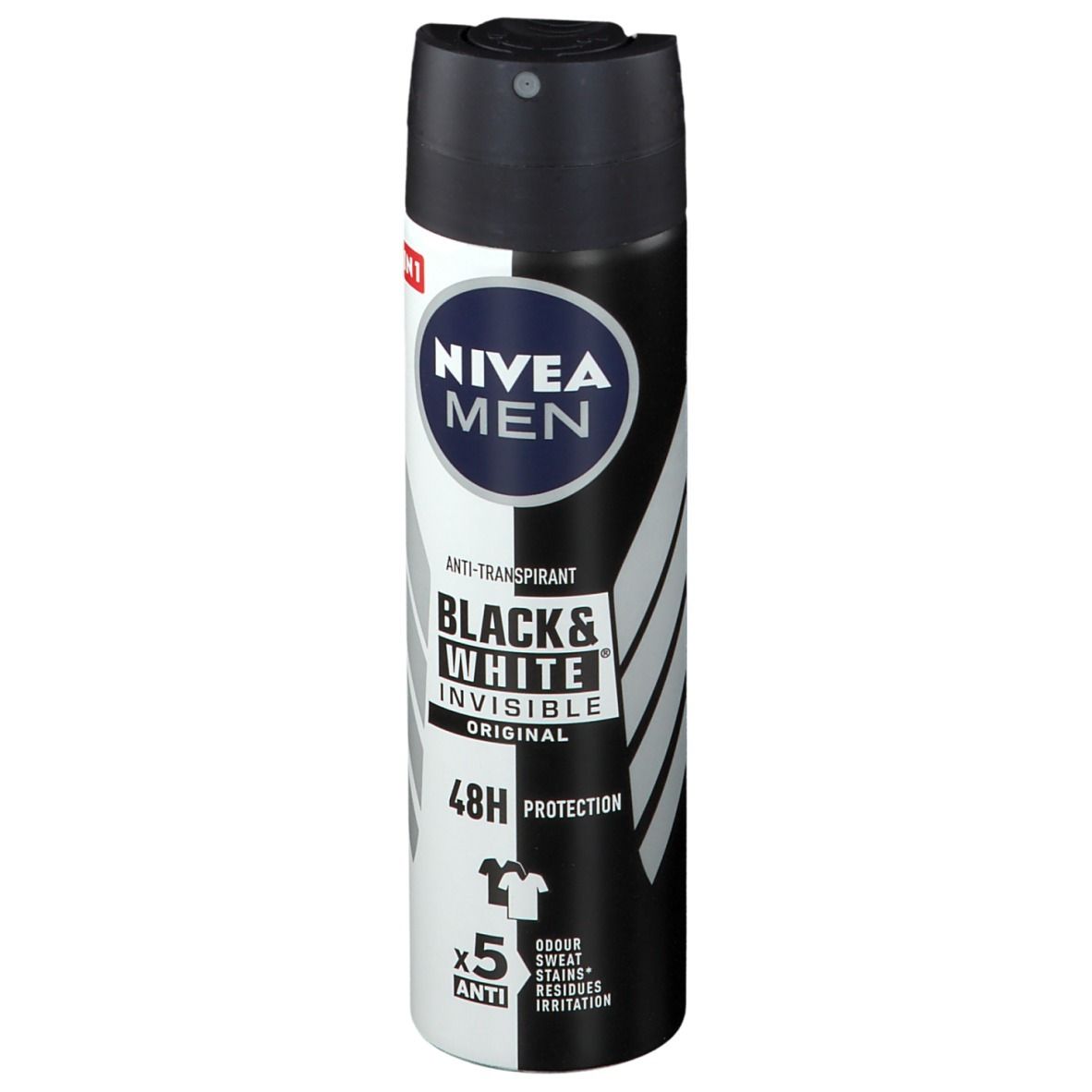 NIVEA® MEN Deodorant  Invisible Black & White Spray