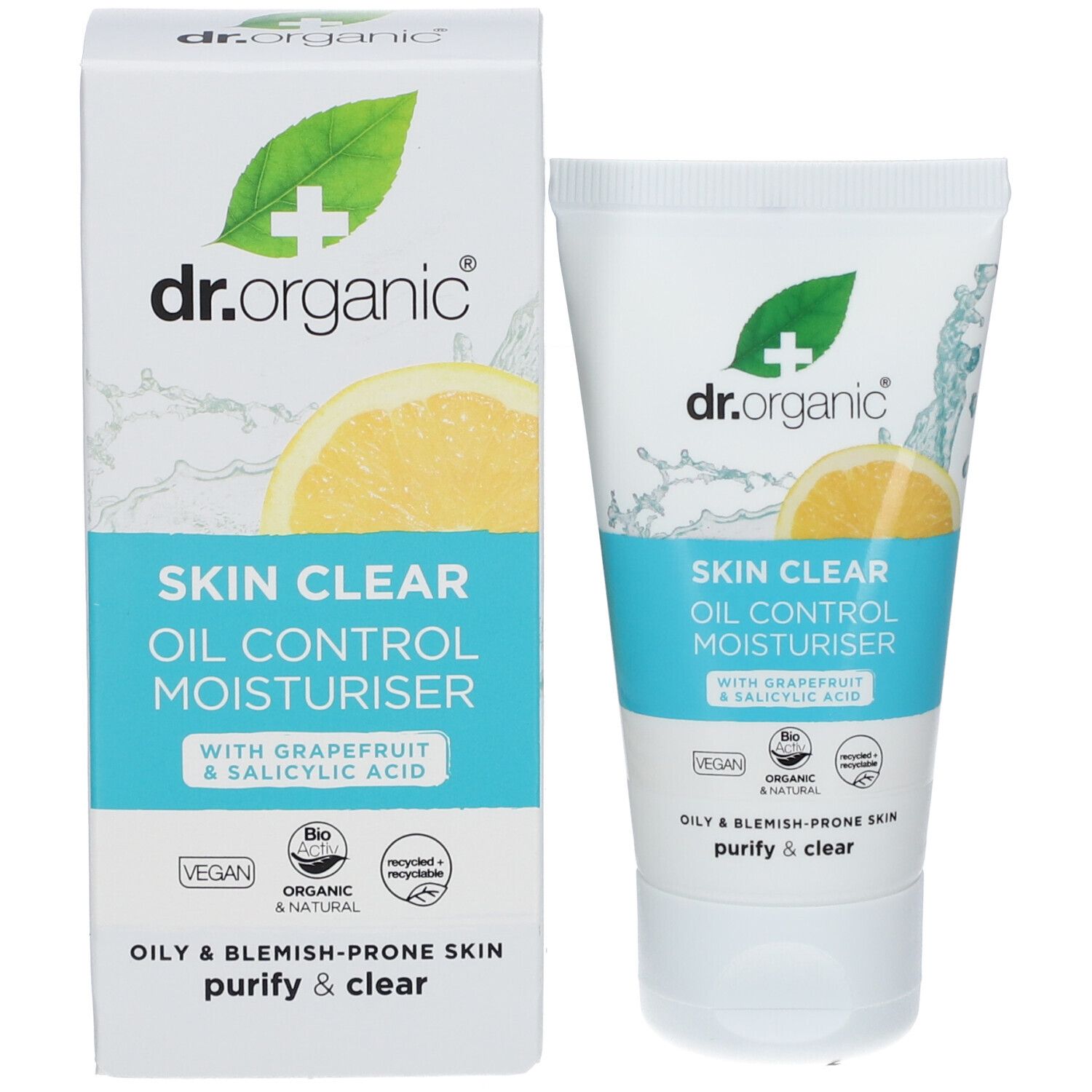dr.organic® Skin Clear Organic Tea Tree Oil Control Feuchtigkeitscreme