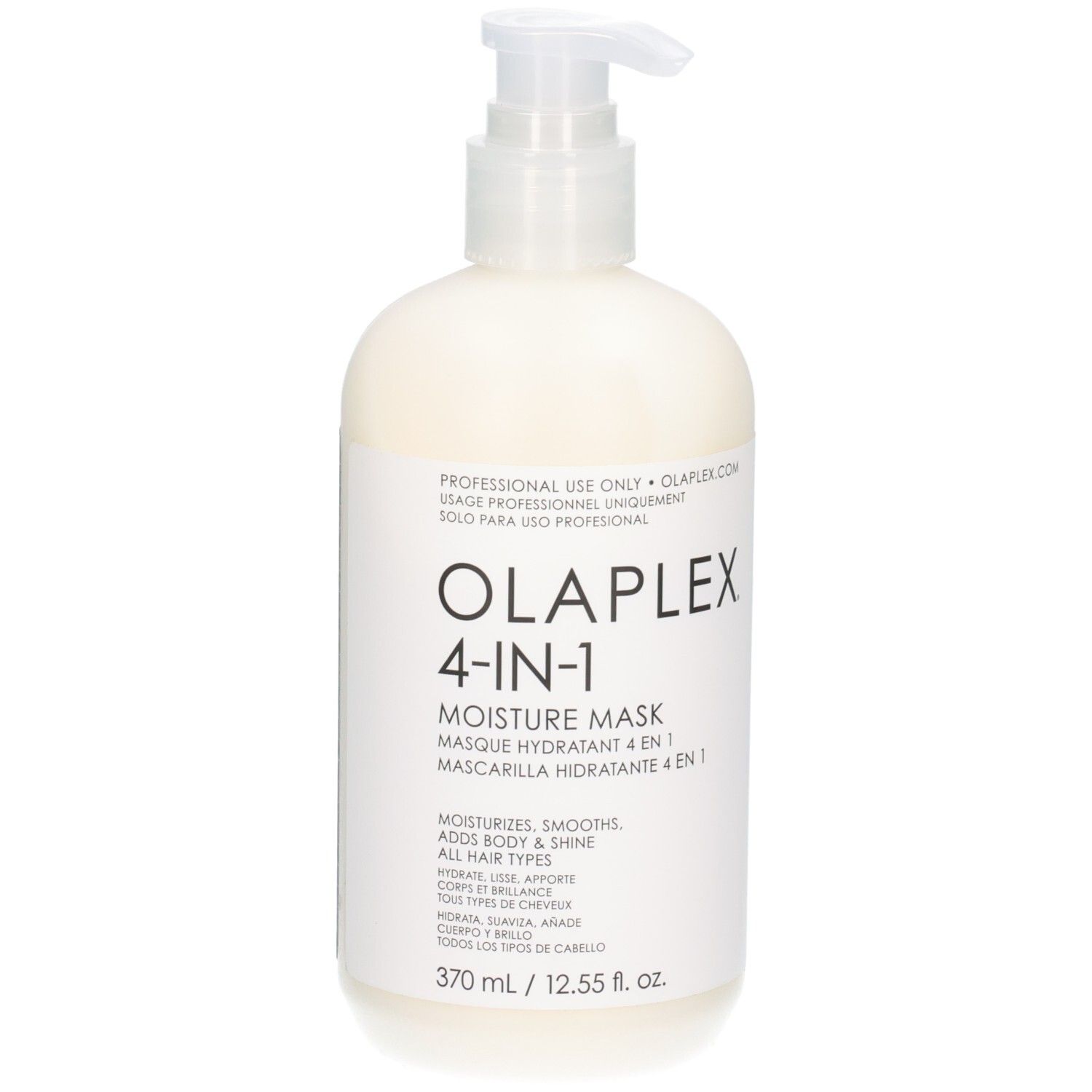 Olaplex 4-IN-1 Feuchtigkeitsmaske mit Pumpspender, 370 ml.