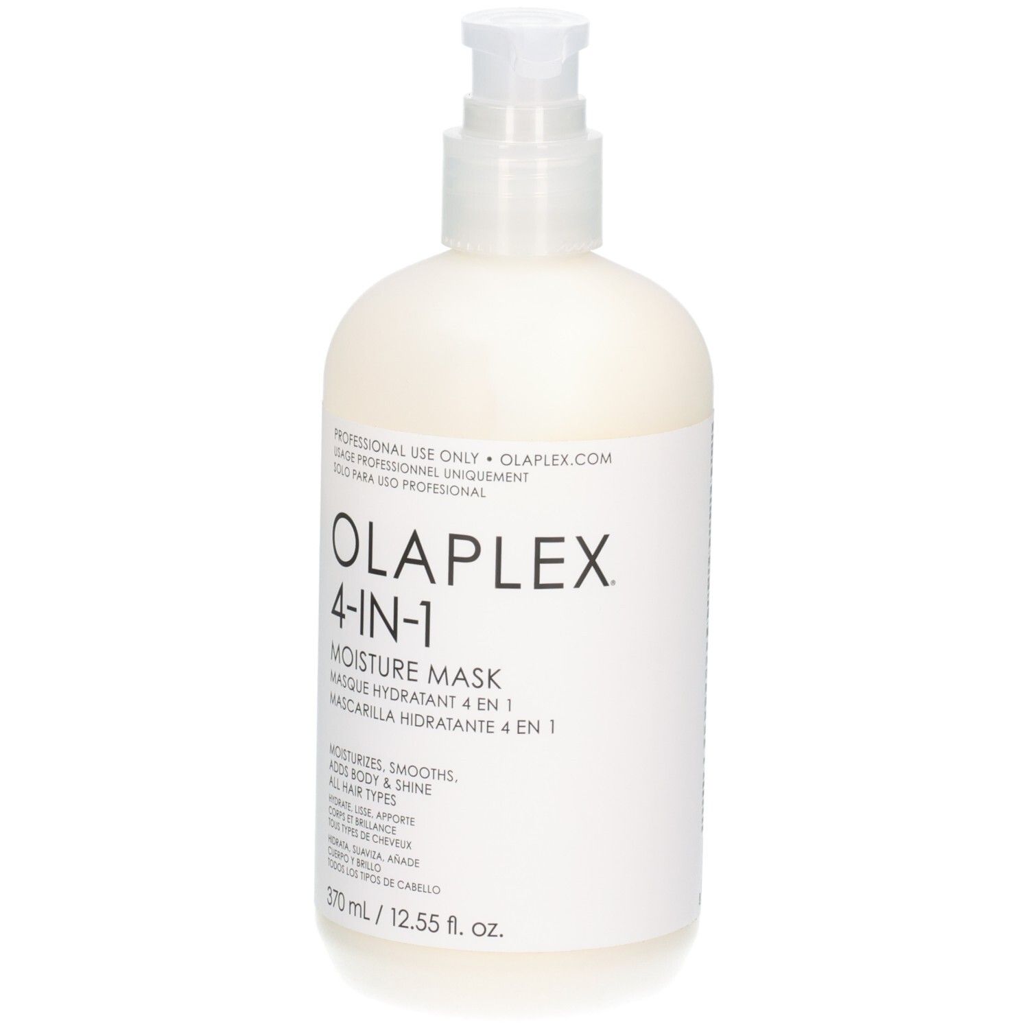 Olaplex 4-IN-1 Feuchtigkeitsmaske mit Pumpspender, 370 ml.