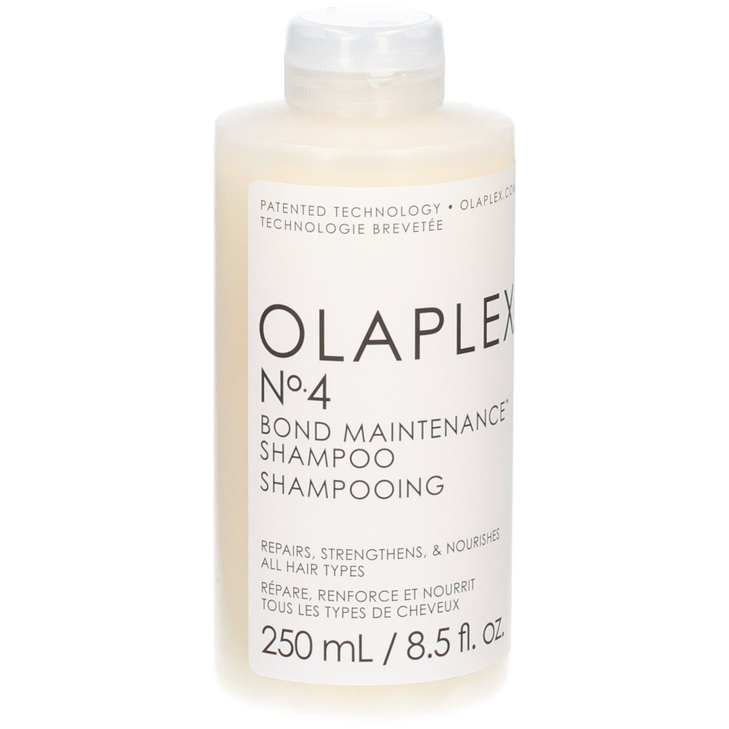 OLAPLEX No. 4 Bond Maintenance Shampoo, 250 ml Flasche.
