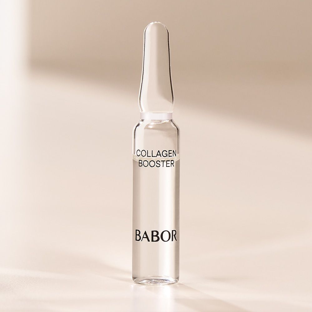 Babor Collagen Booster Ampullen-Verpackung, Seitenansicht.