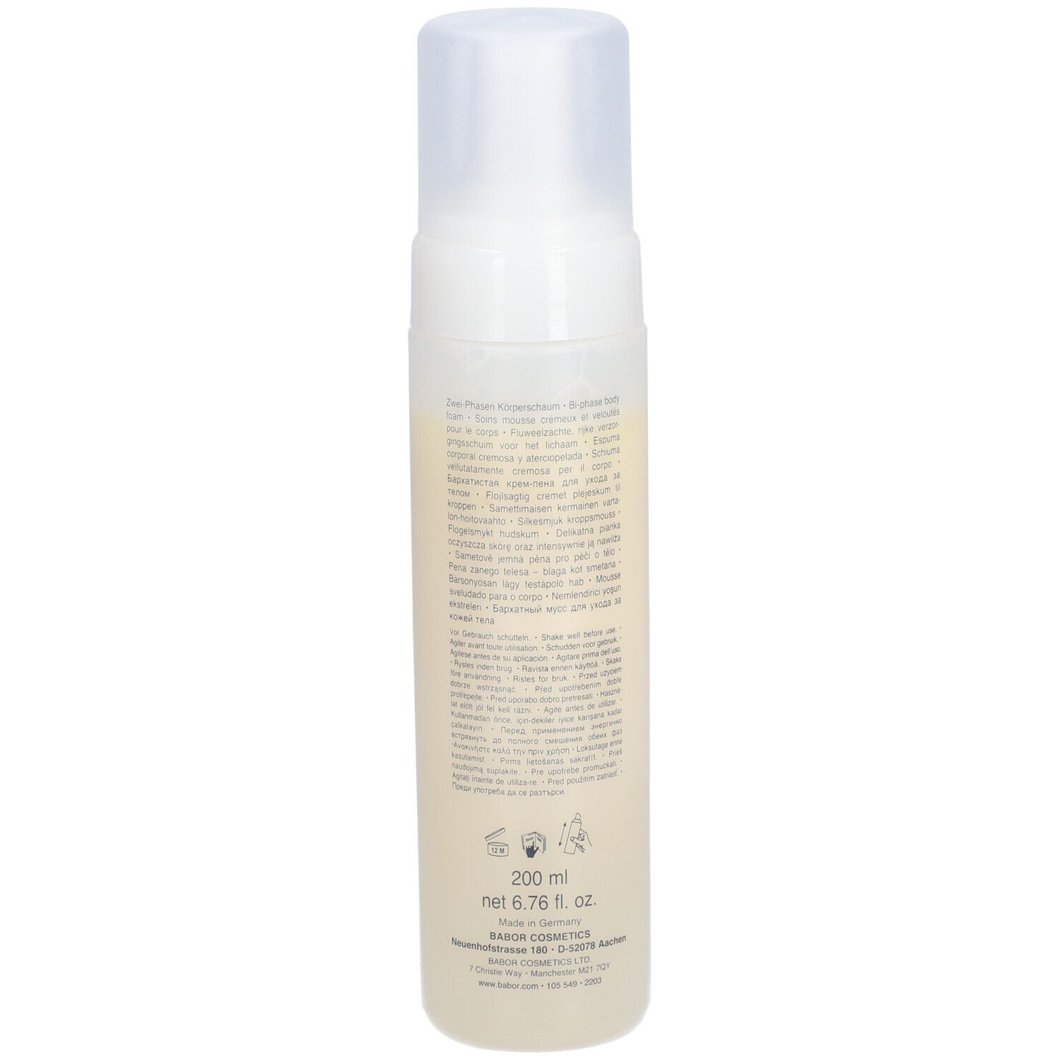 After-Sun Care Körperschaum – 200 Ml, Mit Chrysantheme & Kamille, Beruhigende Pflege