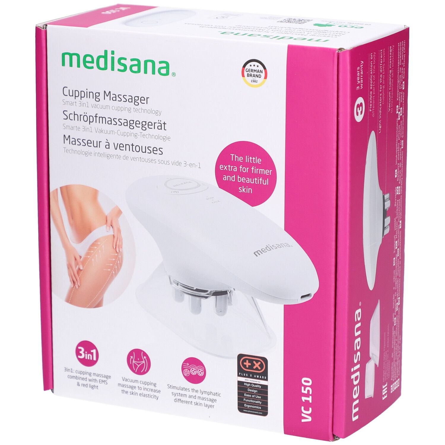 medisana VC 150 Vakuum- Cupping-Massagegerät