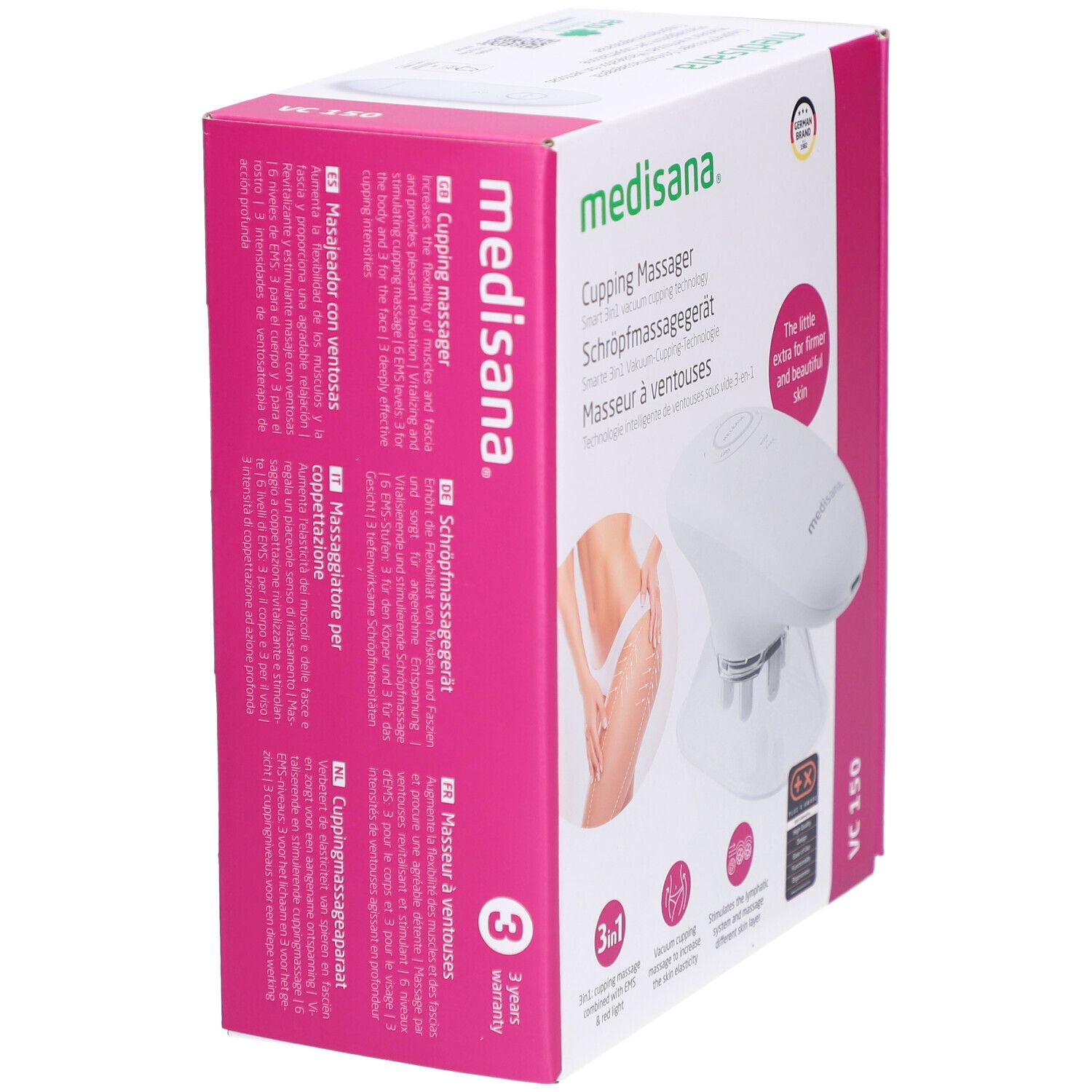 medisana VC 150 Vakuum- Cupping-Massagegerät