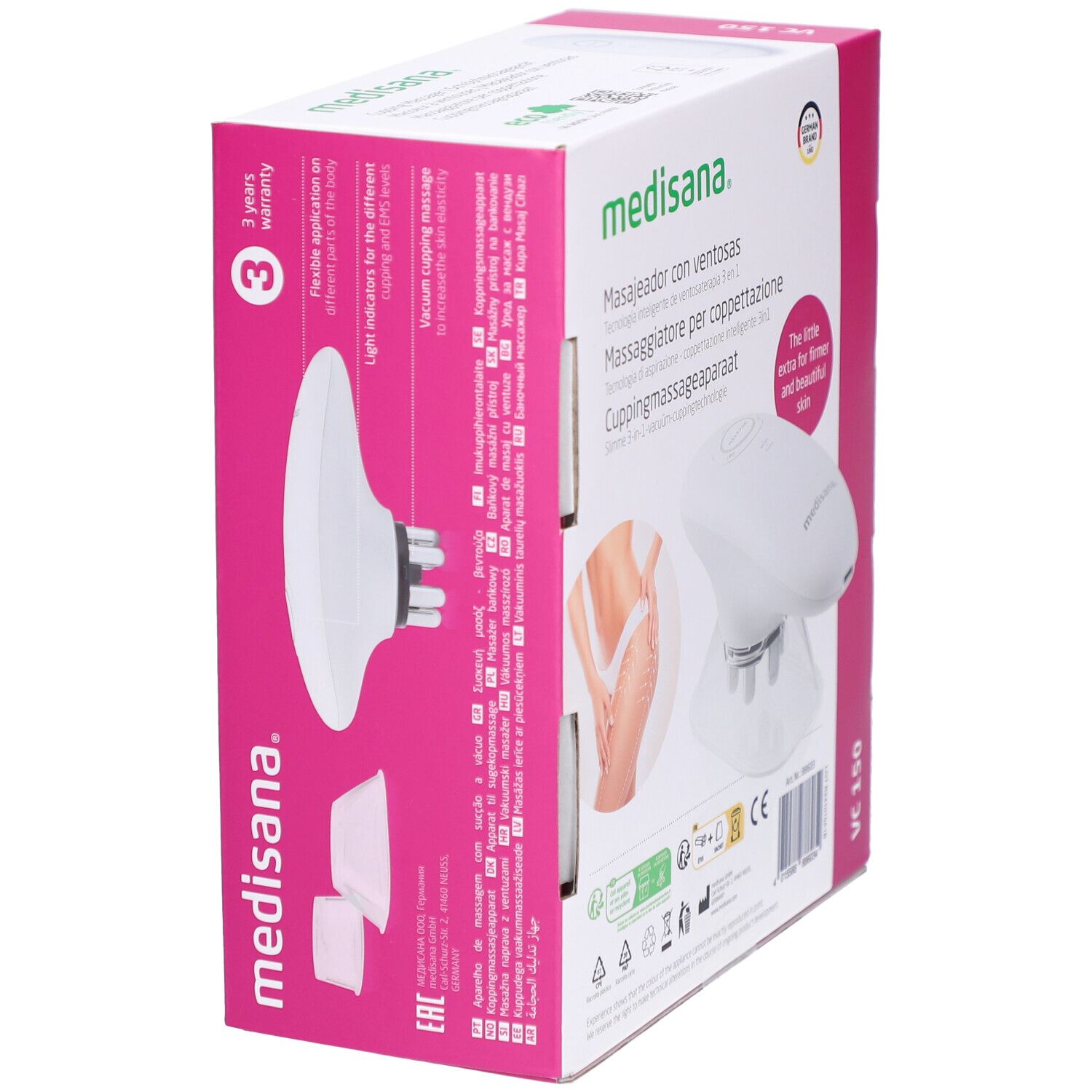 medisana VC 150 Vakuum- Cupping-Massagegerät