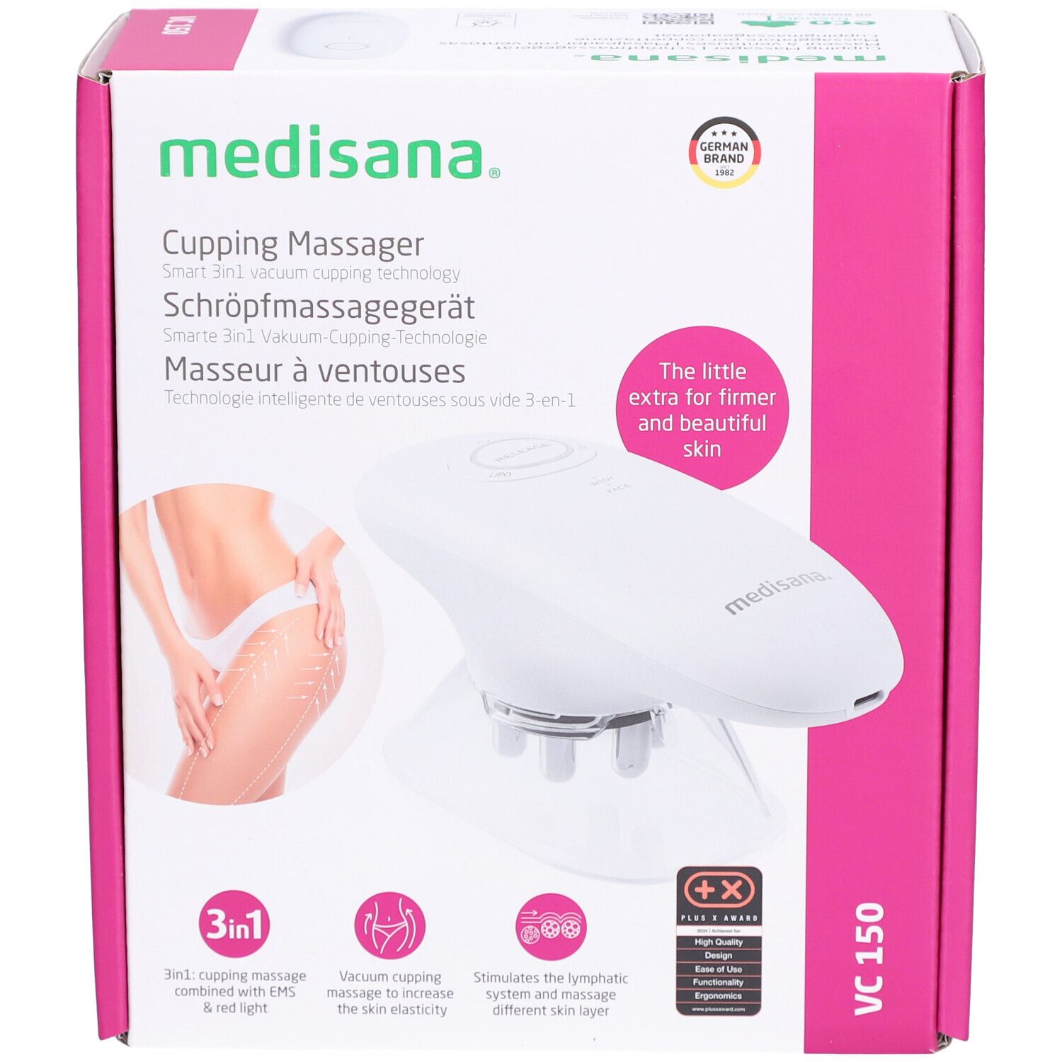 medisana VC 150 Vakuum- Cupping-Massagegerät