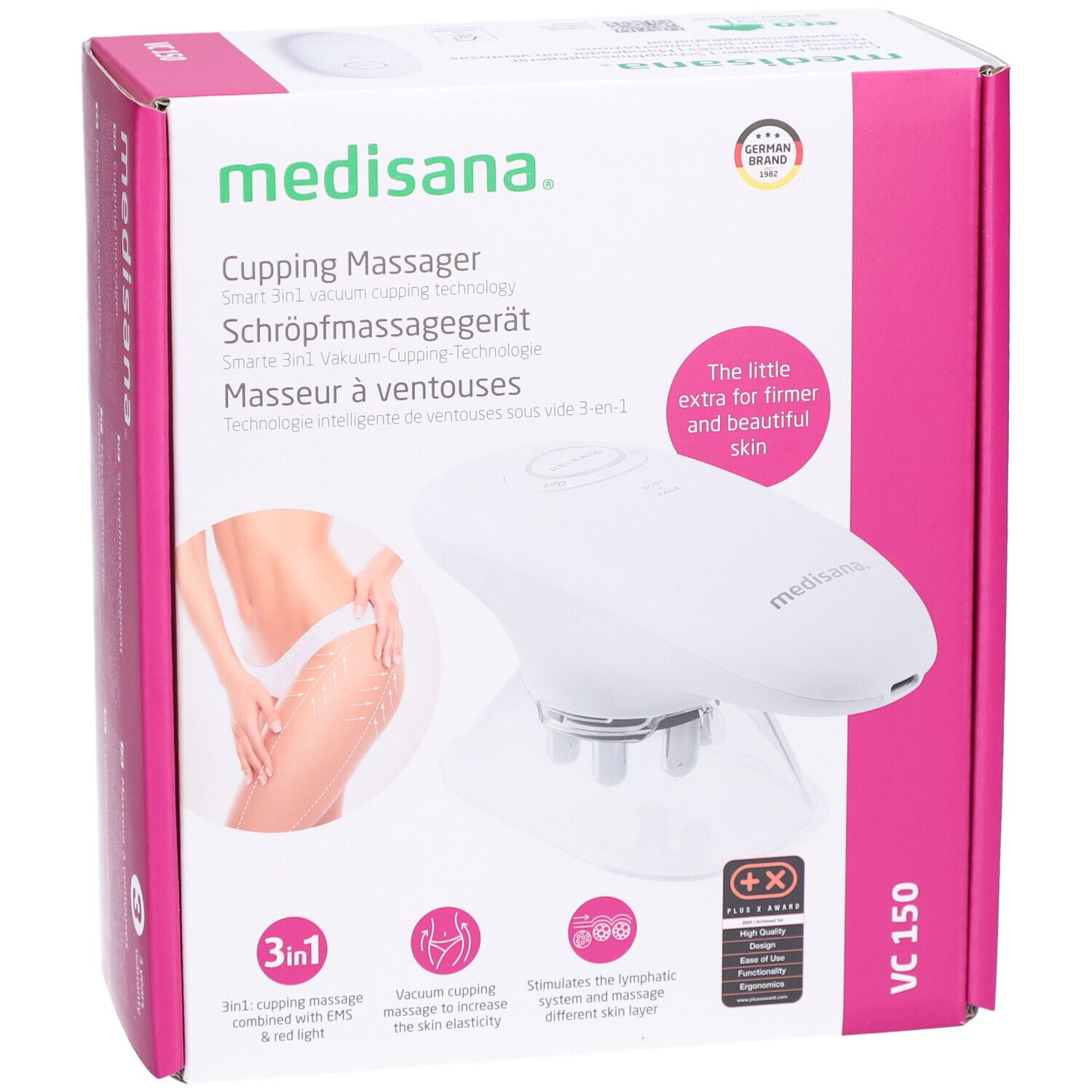 medisana VC 150 Vakuum- Cupping-Massagegerät