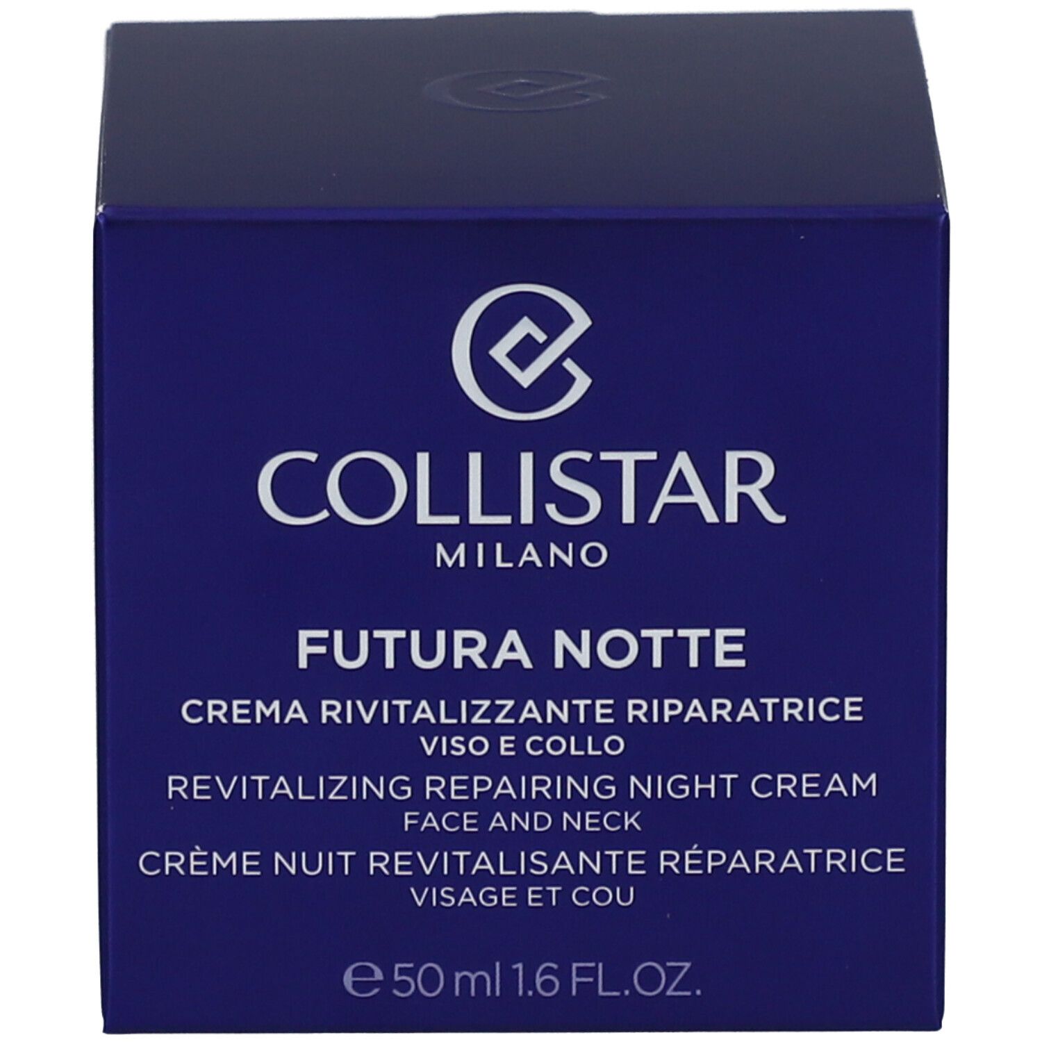 Collistar Revitalizing Repair Night Cream Verpackungsbox.
