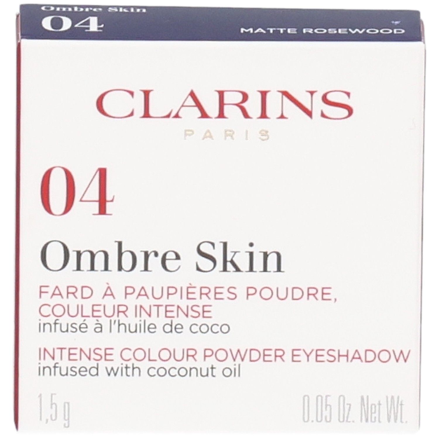 Clarins Ombre Skin Mono Lidschatten 04 Matte Rosewood, 1,5g.
