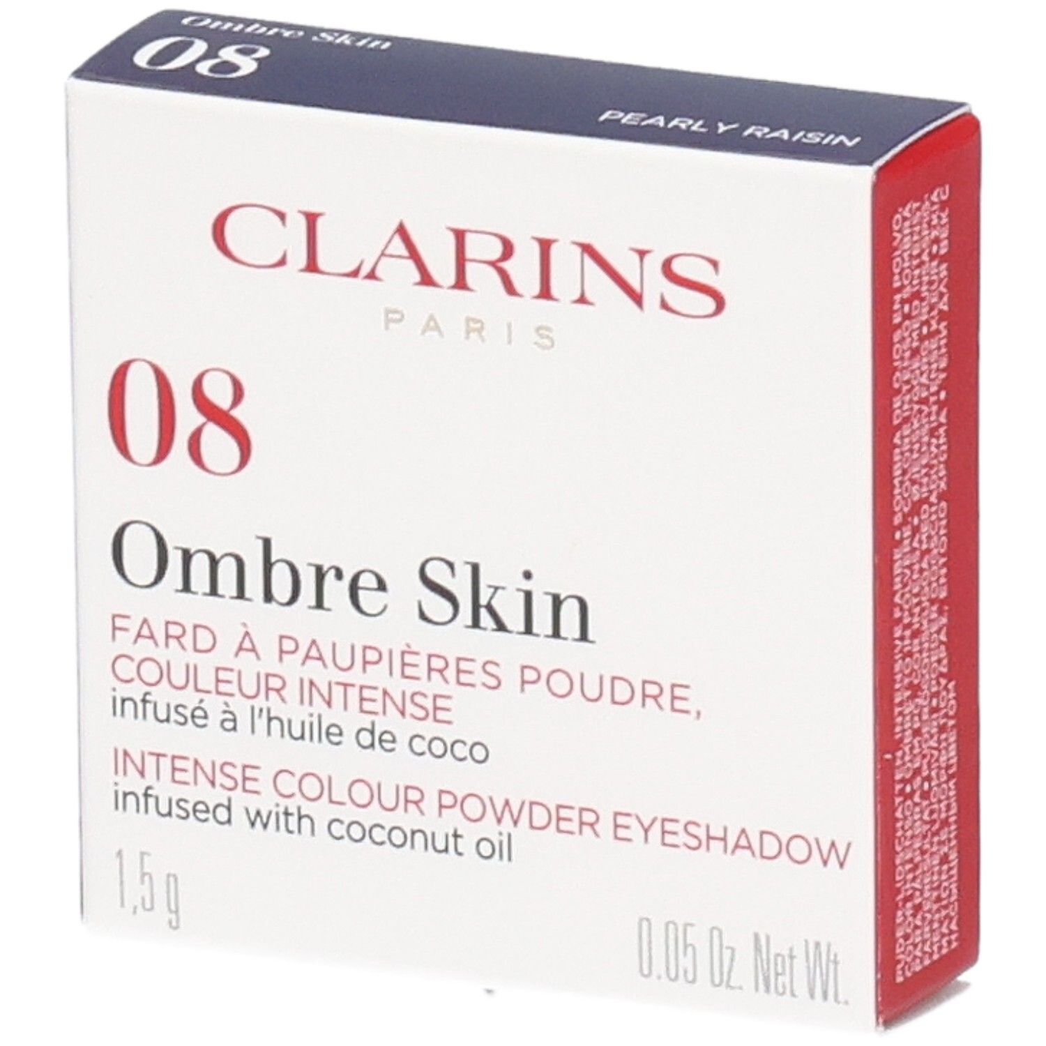 Clarins Ombre Skin Lidschatten, Farbe 08 Pearly Raisin, 1,5g.
