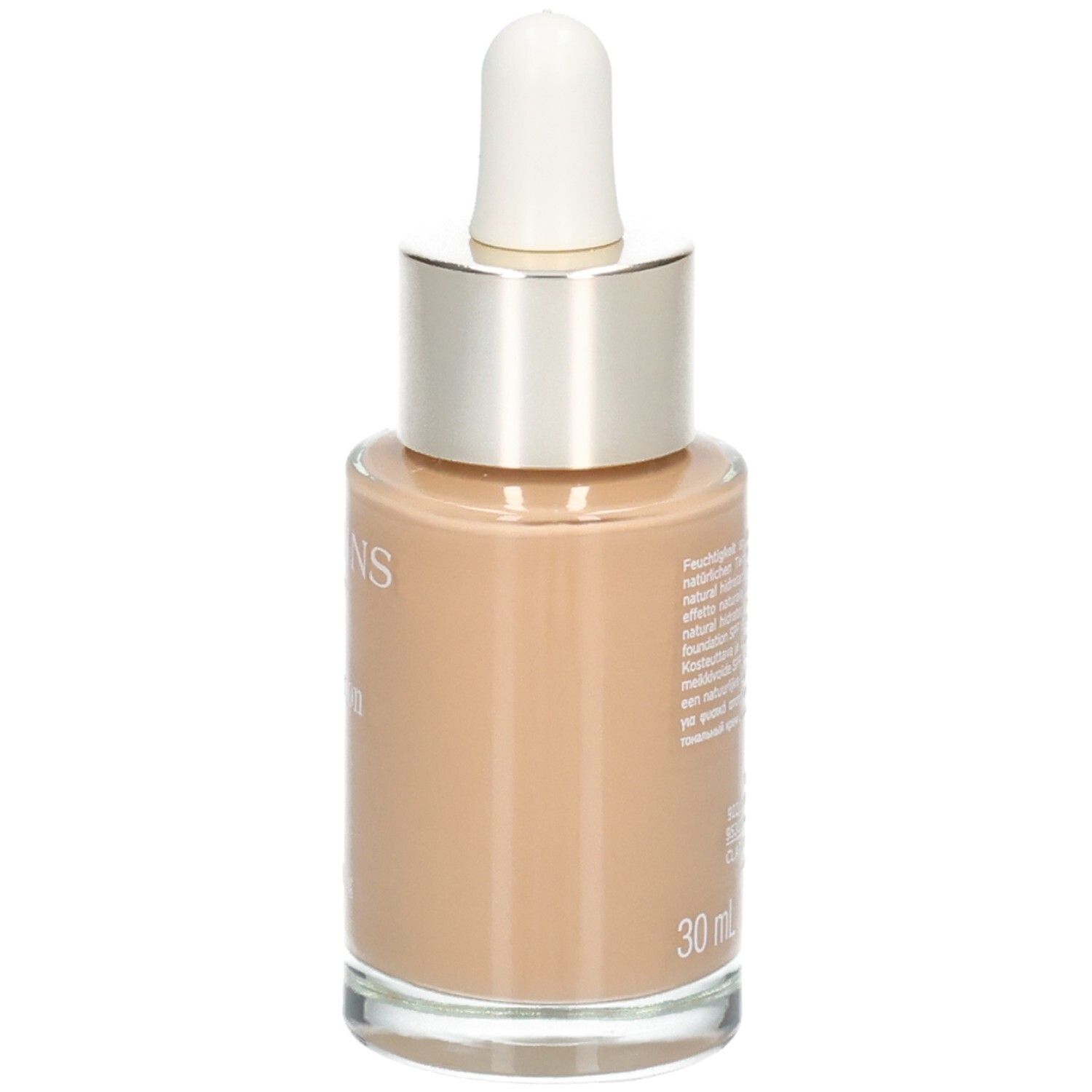 Clarins Skin Illusion Foundation, 112,3N. Glasflasche mit Pipette. SPF 15.
