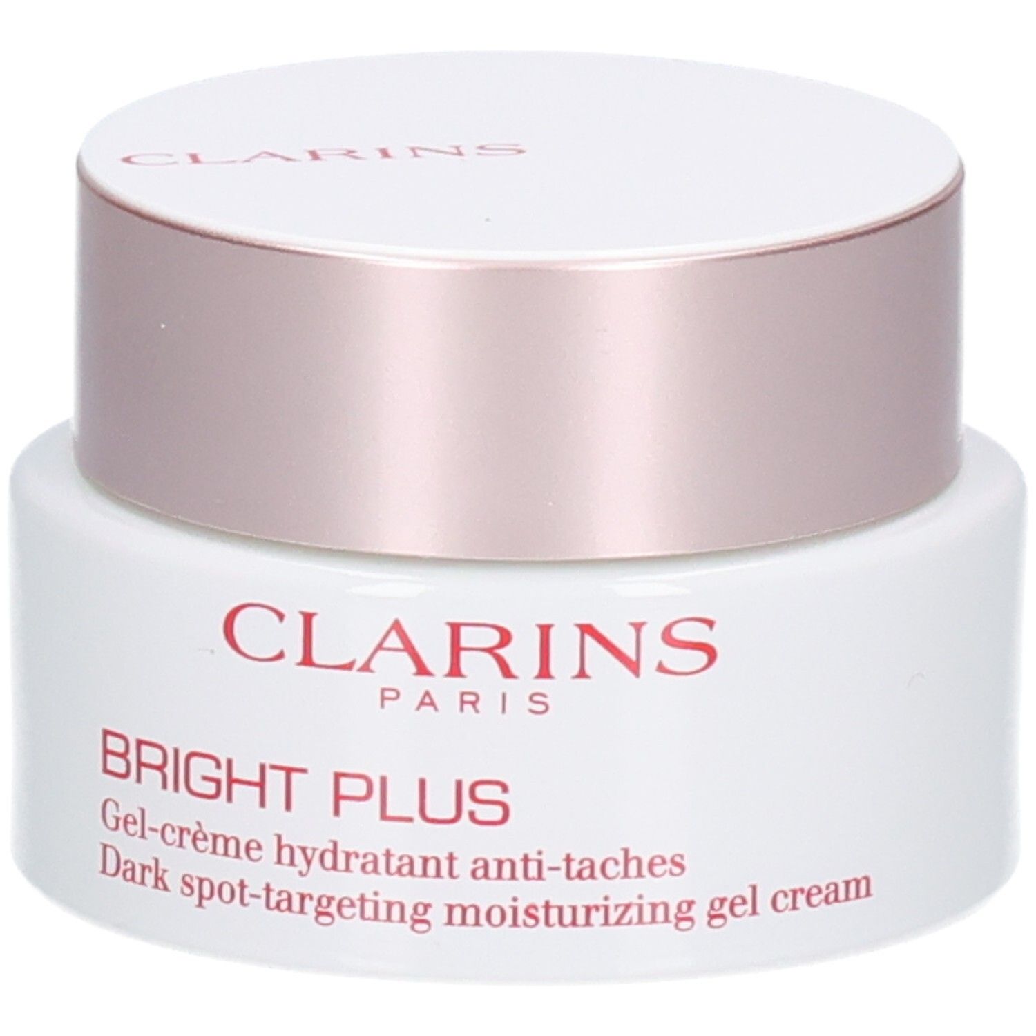 Clarins Bright Plus Feuchtigkeitsgel-Creme gegen Pigmentflecken.