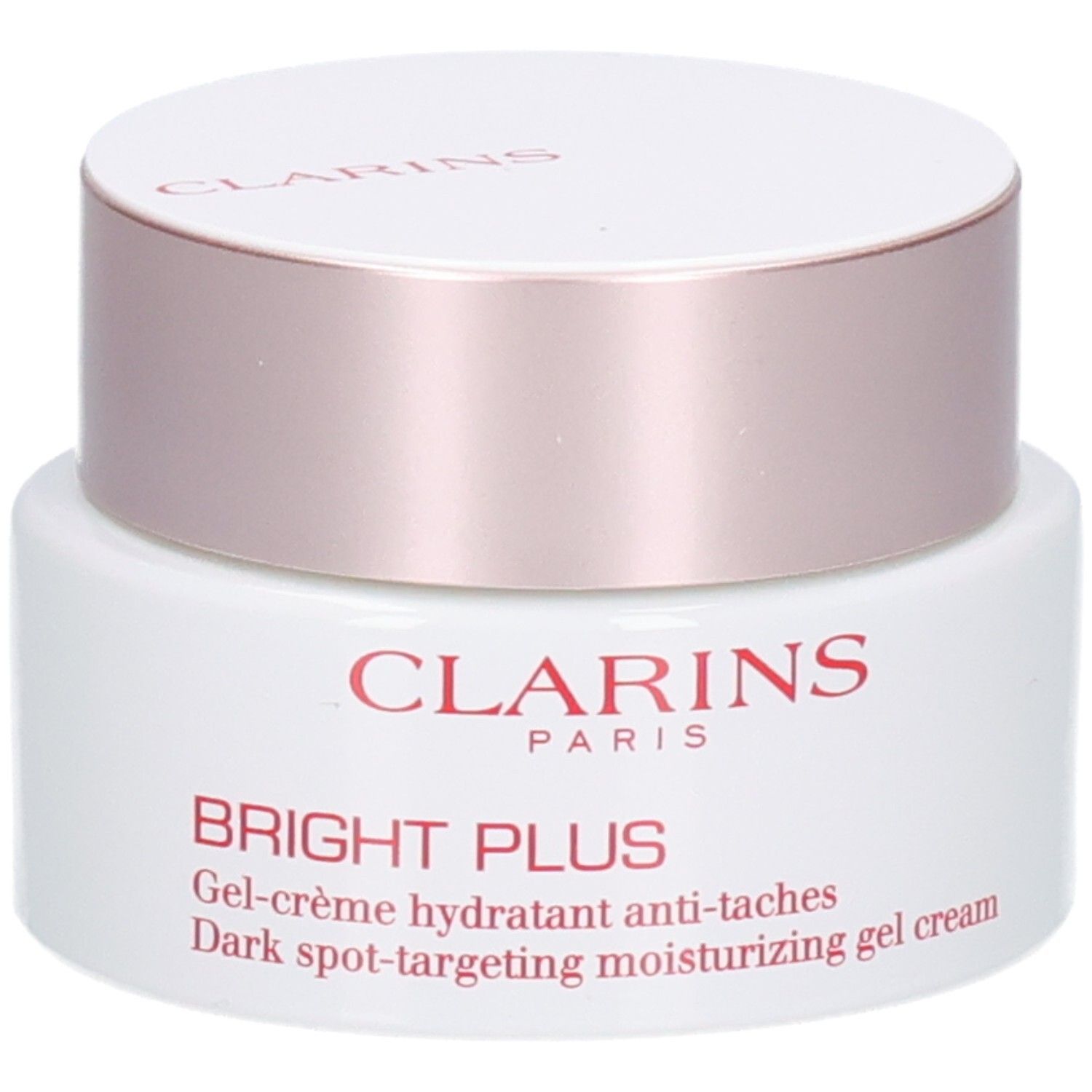 Clarins Bright Plus Feuchtigkeitsgel-Creme gegen Pigmentflecken.