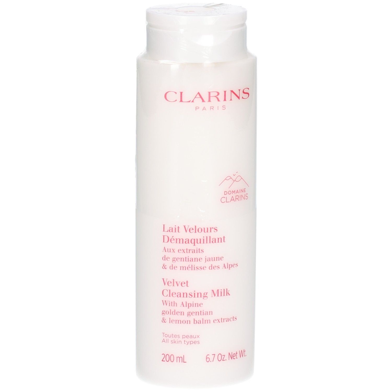 Clarins Samtige Reinigungsmilch, 200 ml.
