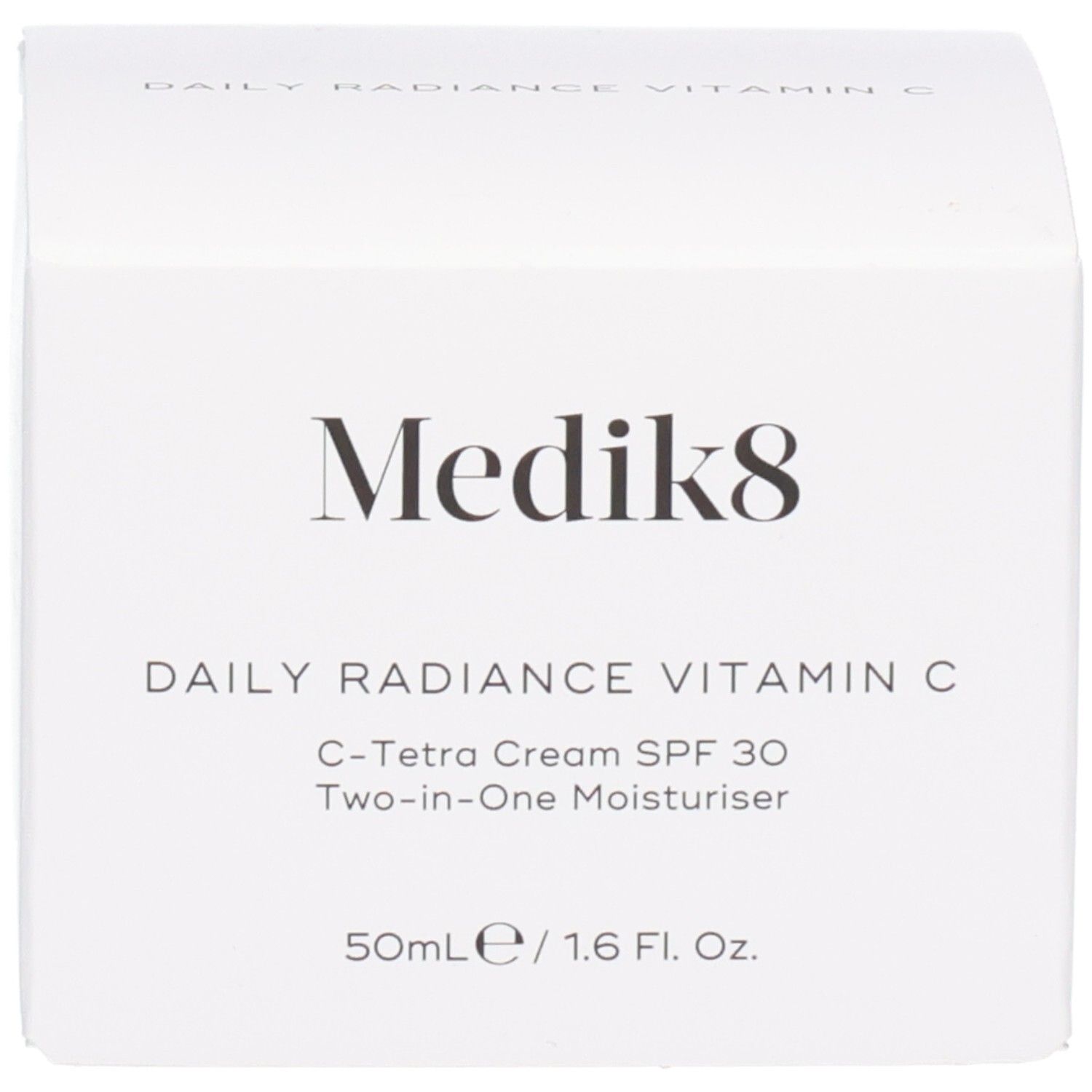 Verpackung des Medik8 C-Tetra Cream SPF 30, 50ml.