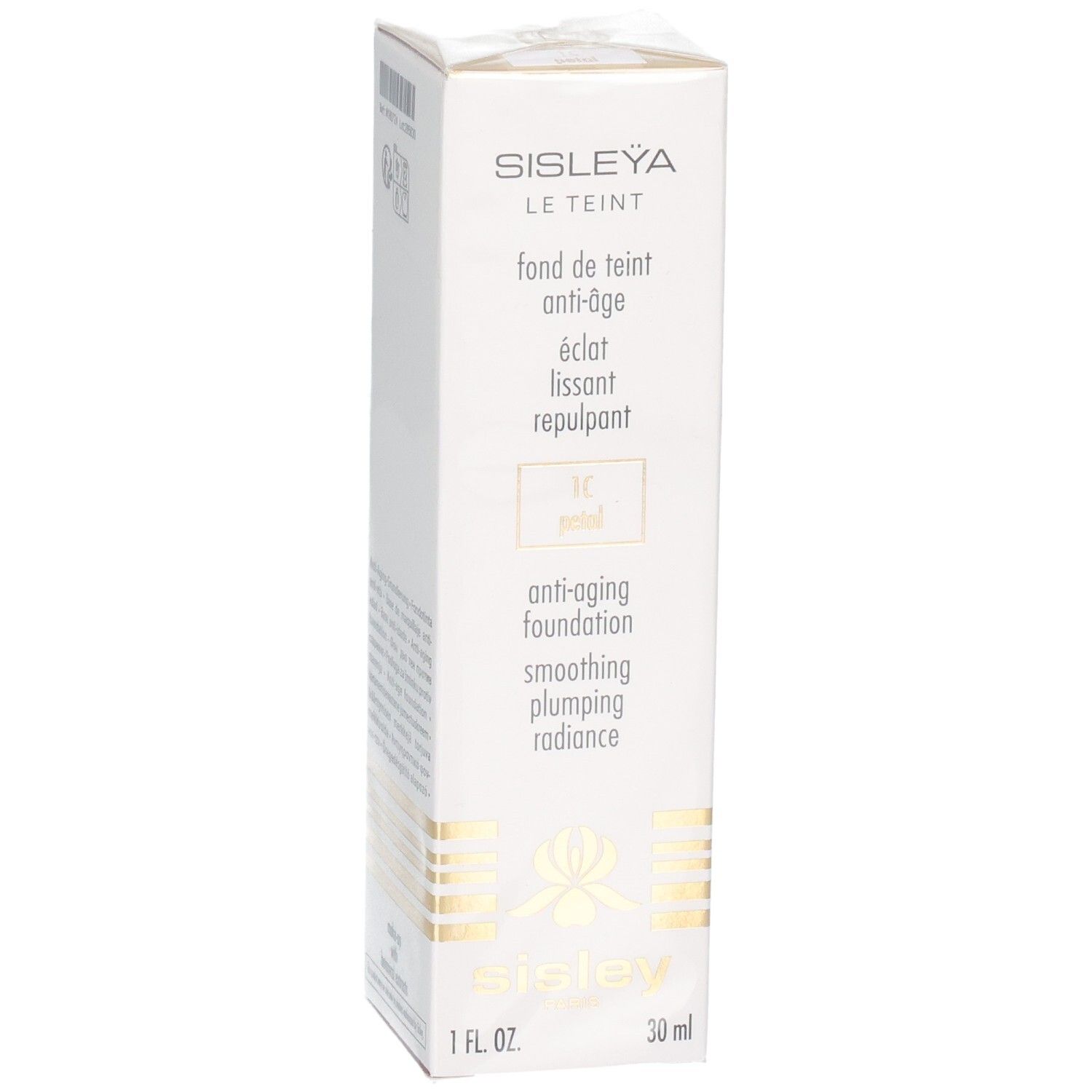 Sisley Sisleya Le Teint Foundation Karton, 1C Petal, 30ml.