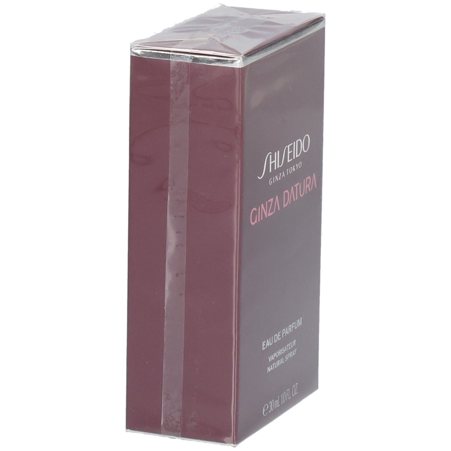 Shiseido Ginza Datura Eau de Parfum Verpackung, Seitenansicht.