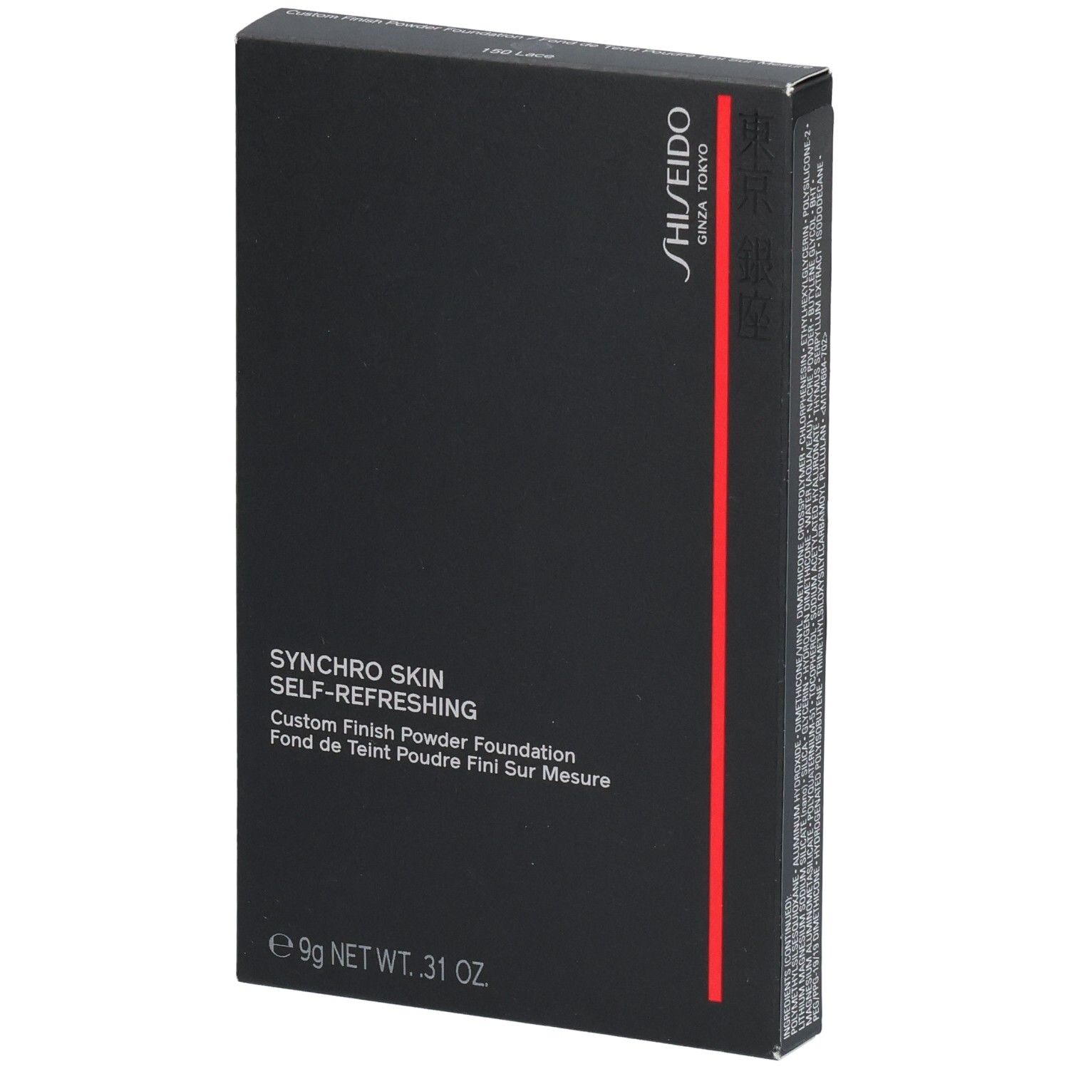 SHISEIDO Synchro Skin Selbst-erfrischende Puder-Foundation, 9g.