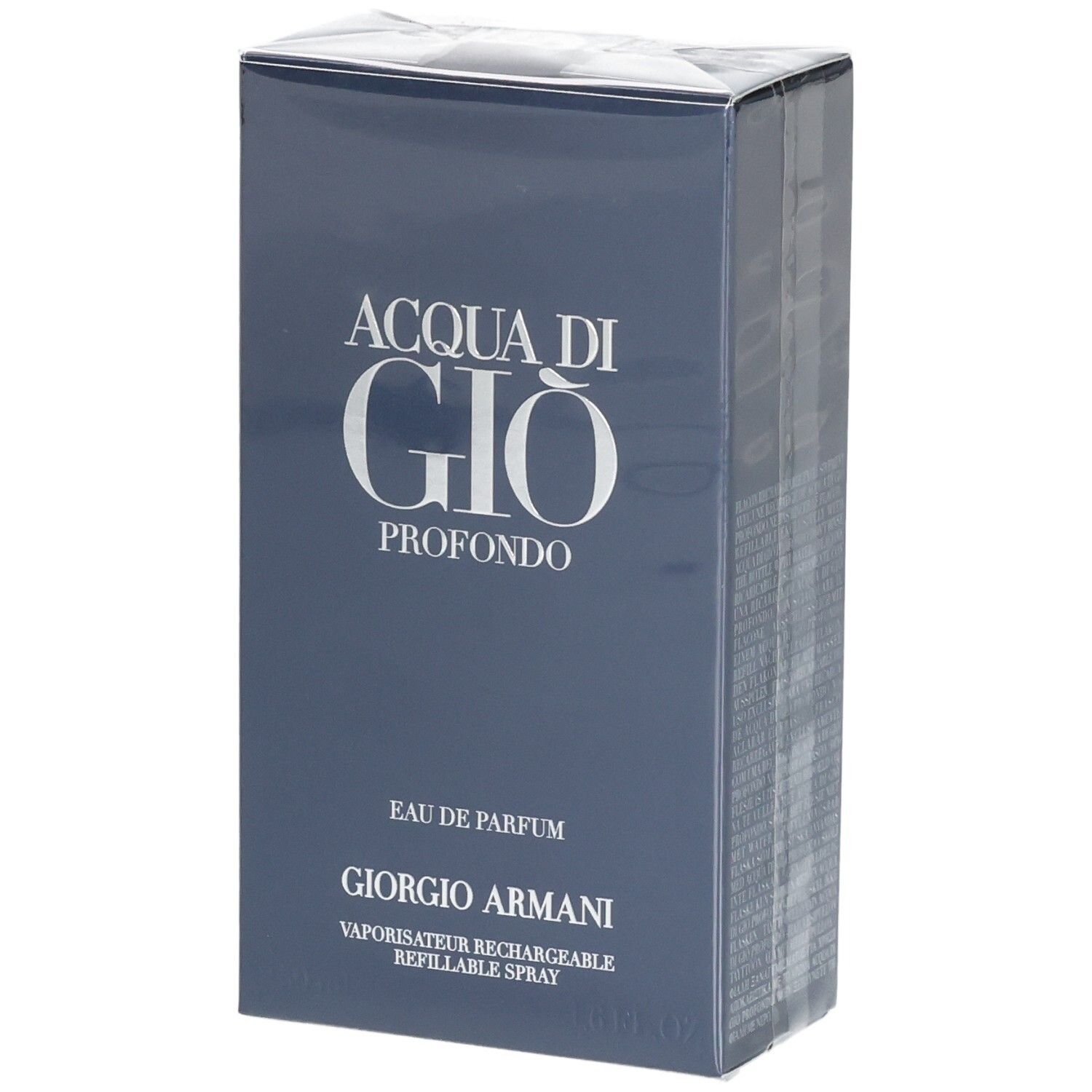 Giorgio Armani Acqua di Gio Profondo Eau de Parfum, Nachfüllbarer Zerstäuber.
