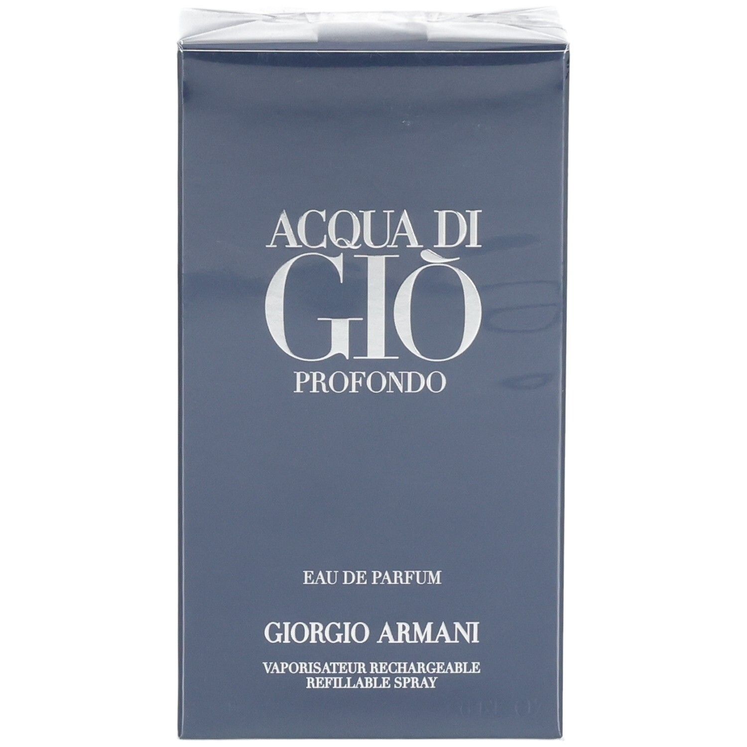 Giorgio Armani Acqua di Gio Profondo Eau de Parfum, Nachfüllbarer Zerstäuber.