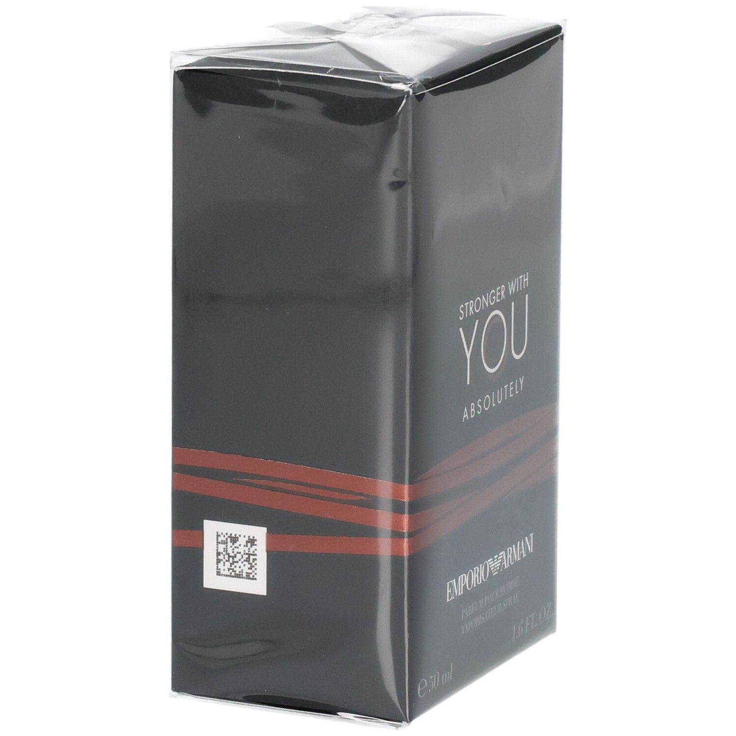 Verpackung von Emporio Armani "Stronger With You Absolutely" Eau de Parfum.