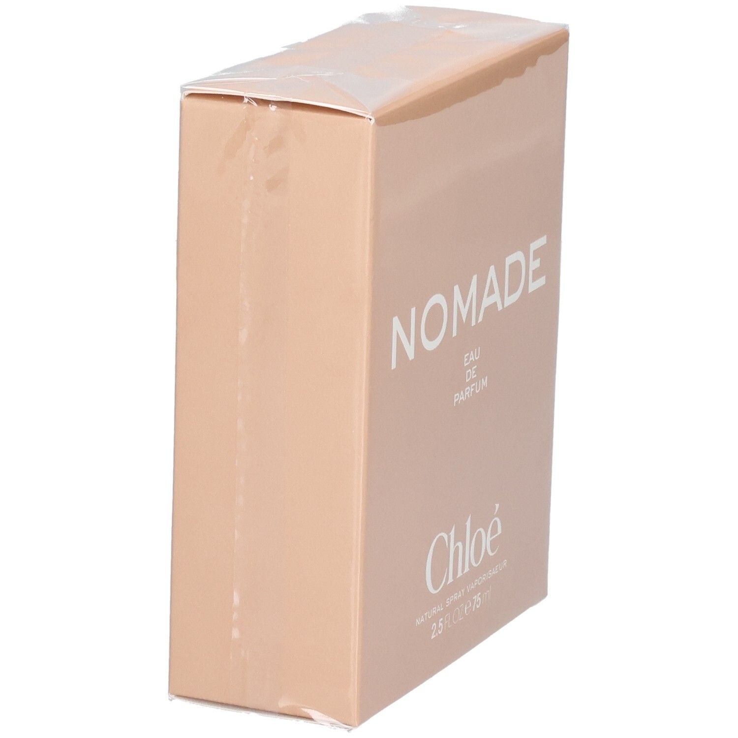 Chloé Nomade Eau de Parfum Spray 75ml Verpackung, Seitenansicht.