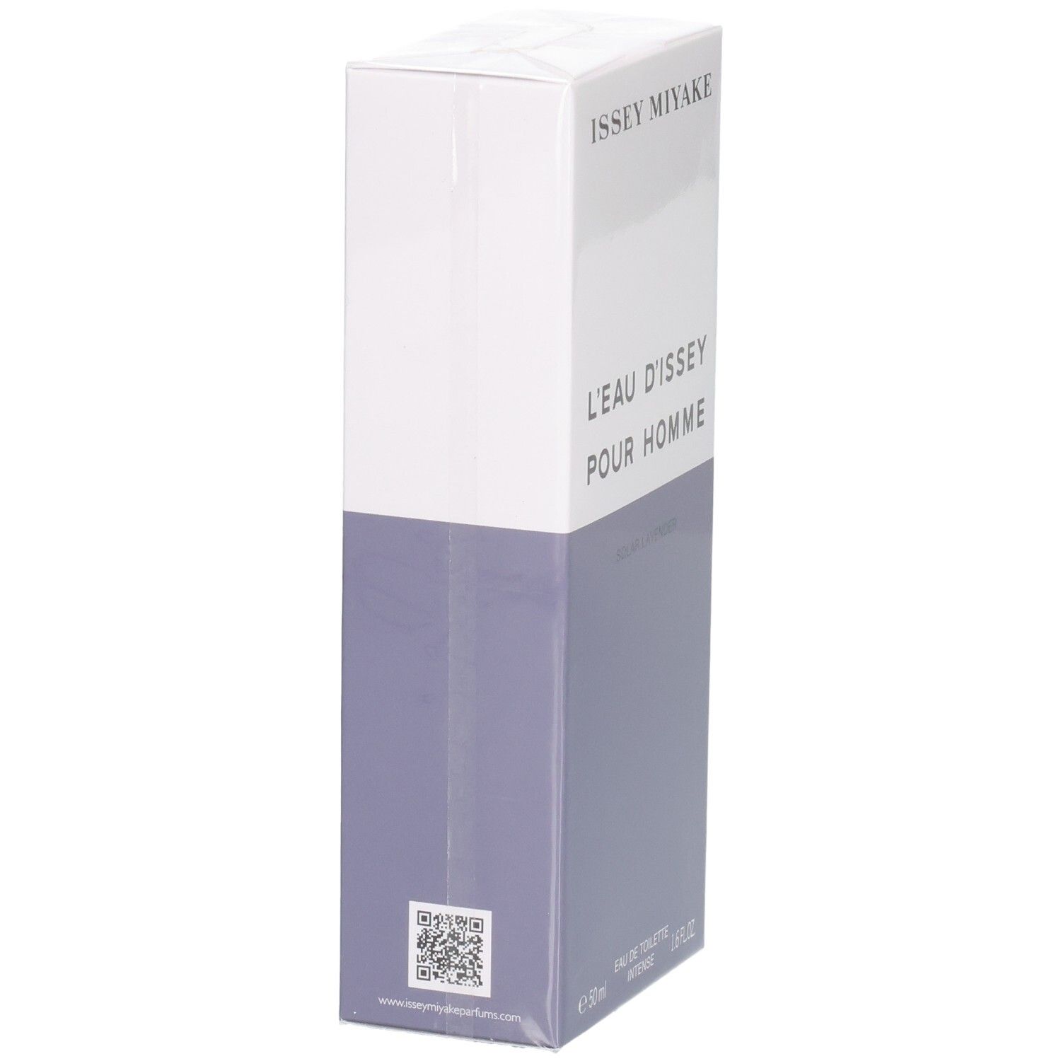Issey Miyake L'Eau d'Issey Pour Homme Solar Lavender Eau de Toilette Intense 50ml Karton, Rückseite.