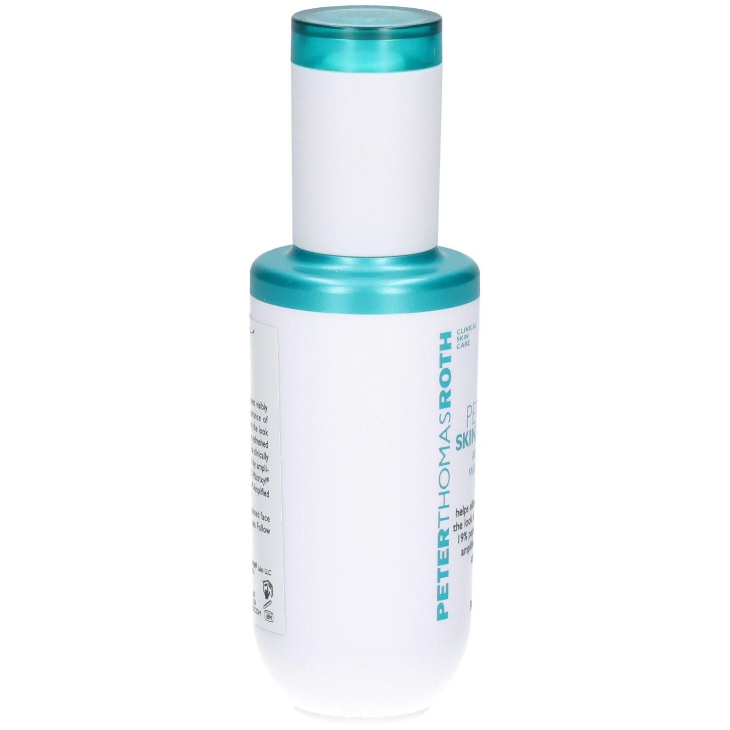 Peter Thomas Roth Peptide Skinjection Serum Flasche, Seitenansicht.