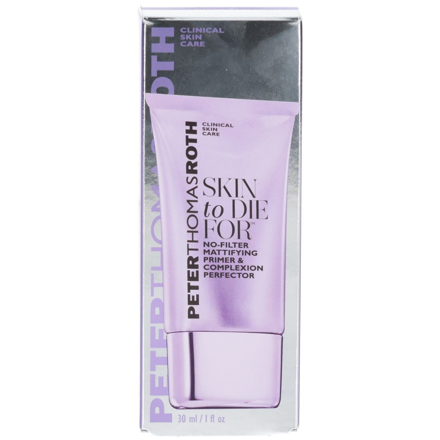 Peter Thomas Roth Skin To Die For Mattifying Primer in seiner Verpackung.