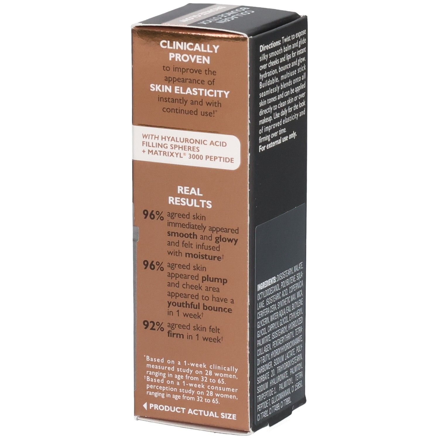 Peter Thomas Roth Instant FirmX Collagen Bounce Stick Bronze Glow: klinisch erwiesen.