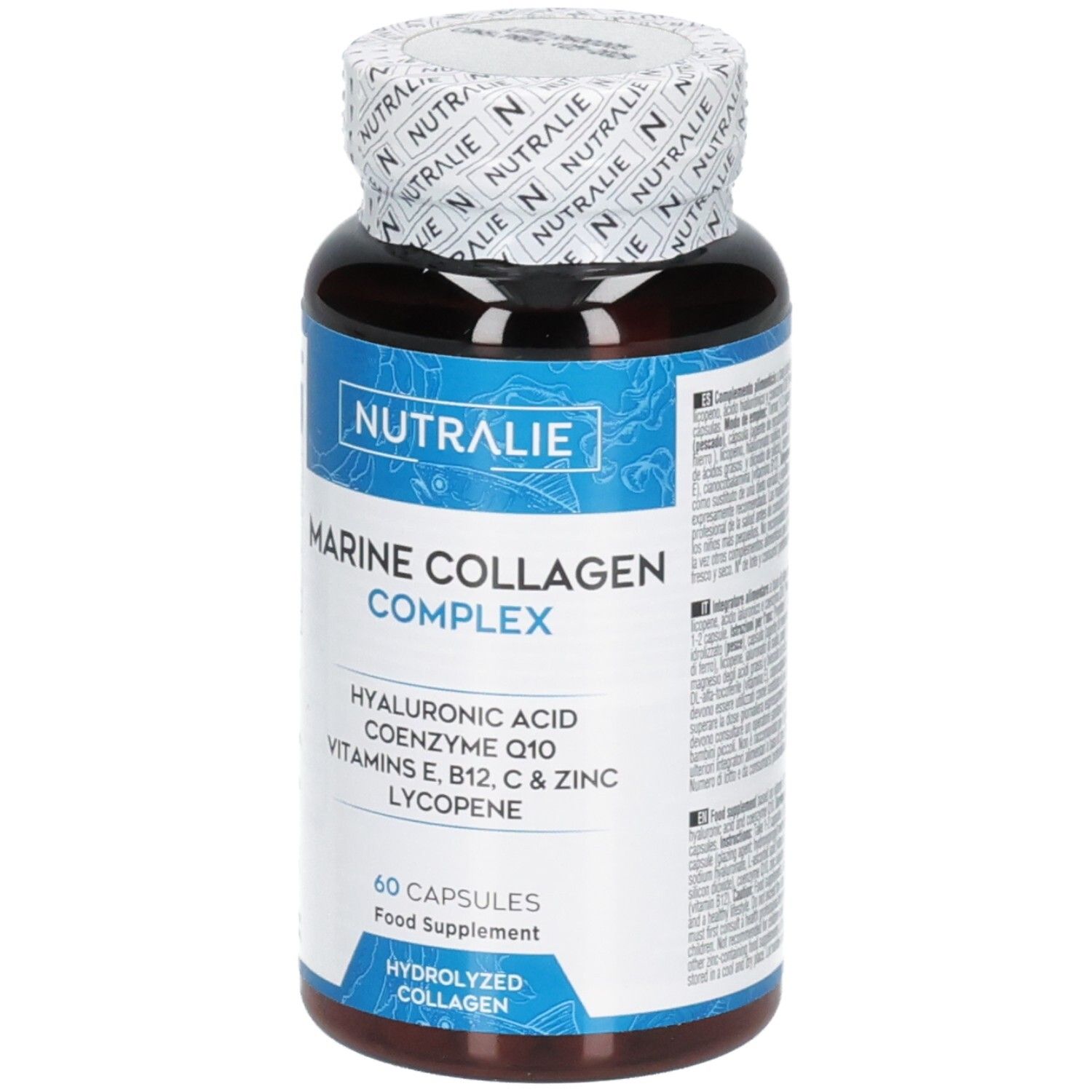 Nutralie Marine Collagen Complex Kapseln, 60 Stück.