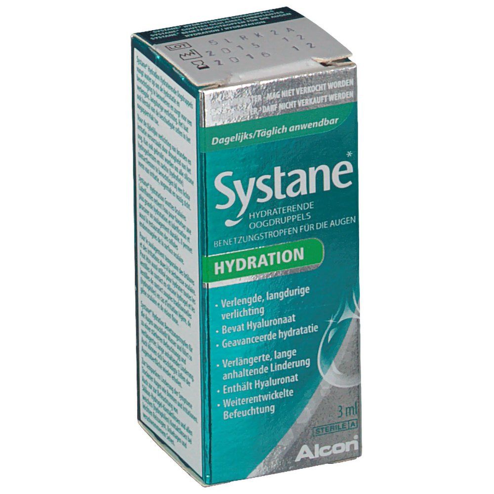 B. Systane Oogdruppels Gratis Aangeboden