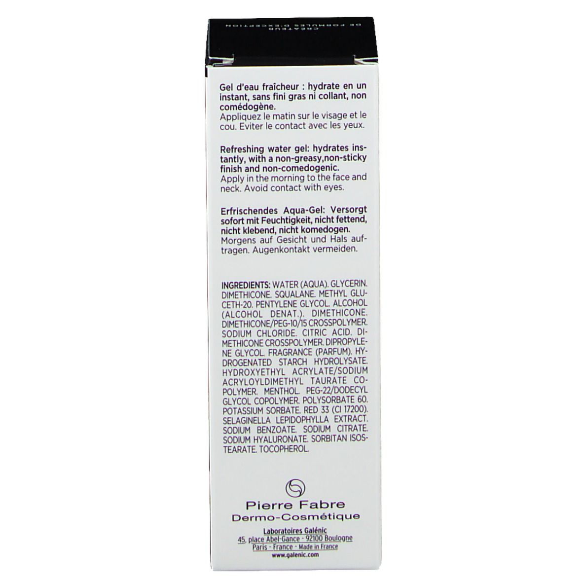 Galenic Aqua Infini Verfrissende Emulsie GRATIS Aangeboden