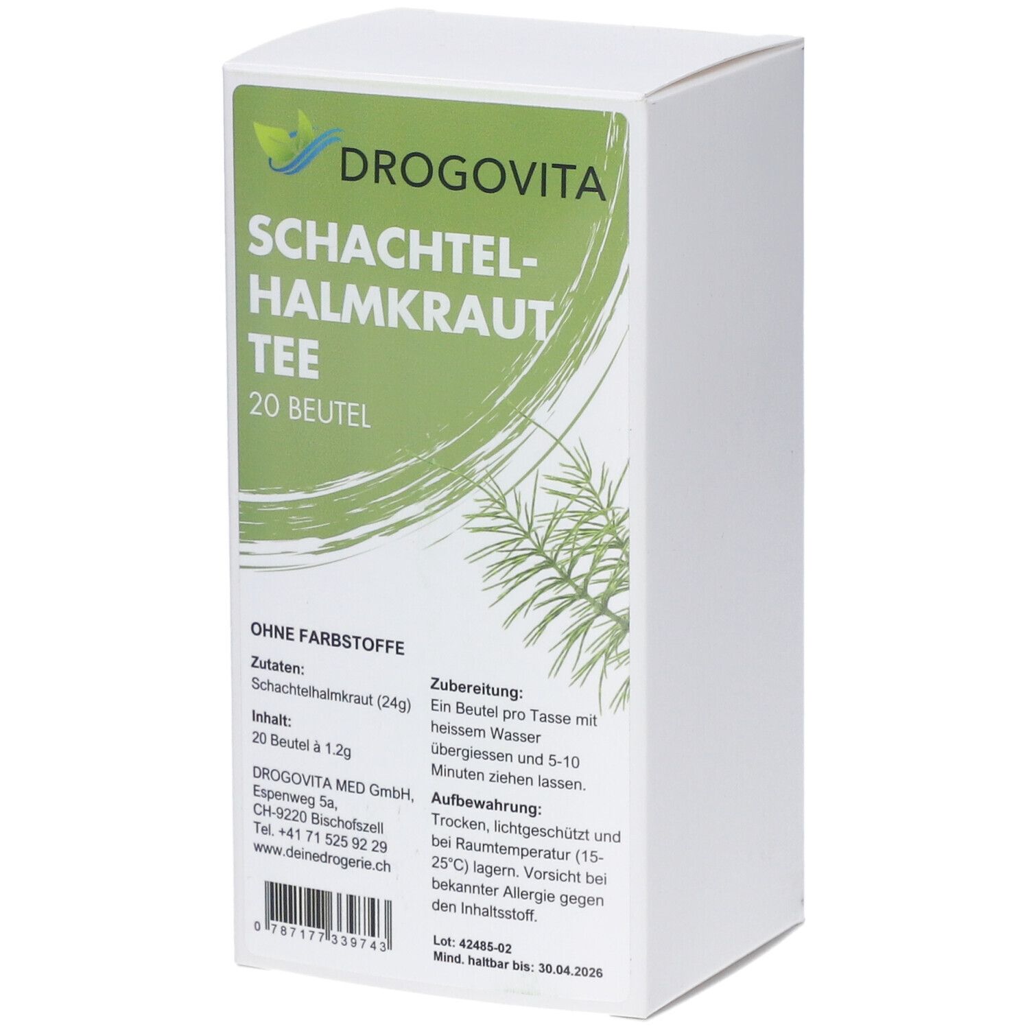 DROGOVITA Schachtelhalm Tee Btl 20 Stk